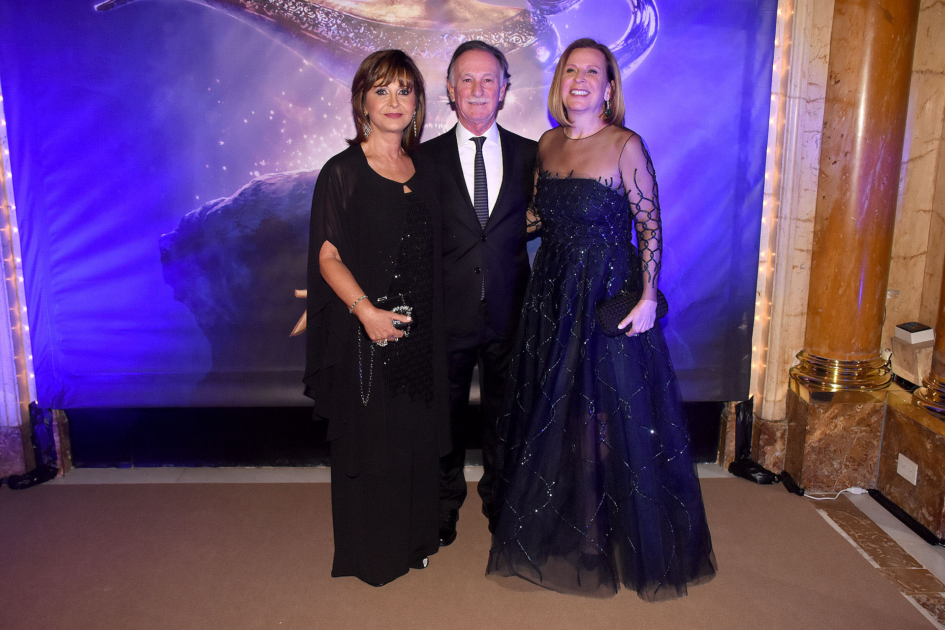 Myriam Levy, Gustavo Weiss y Rosi Flom