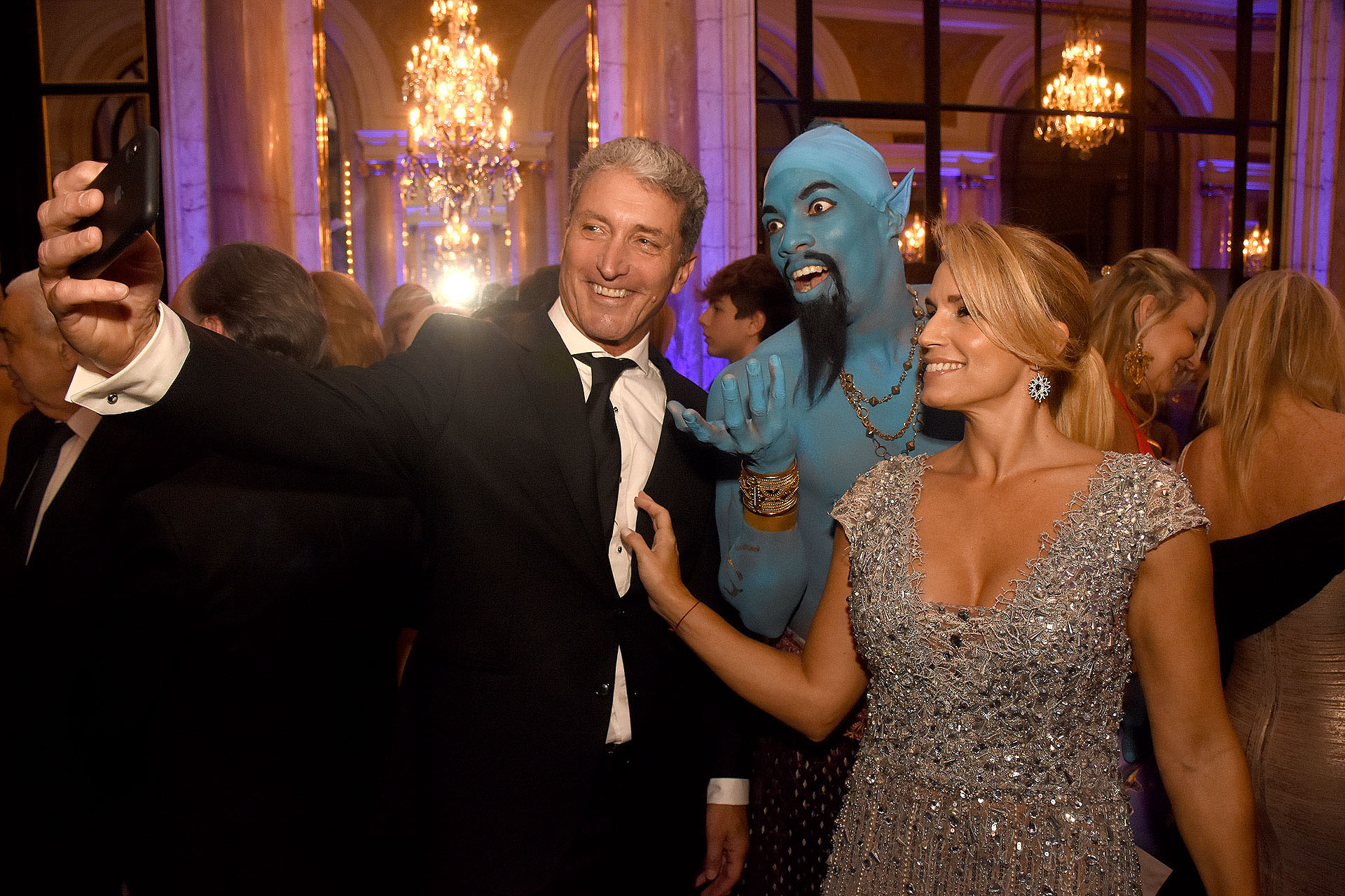Pepe Scioli y Érica Blau