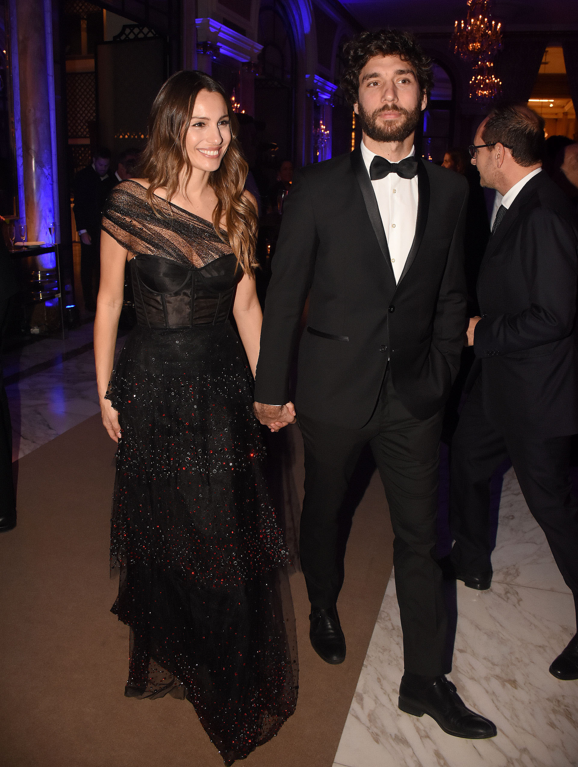 Pampita y su novio