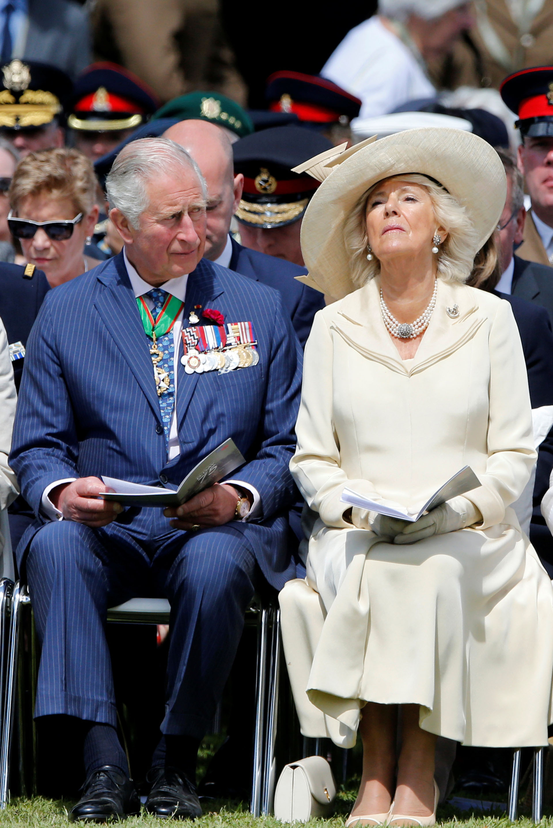 Carlso, príncipe de Gales, y su esposa Camilla, duquesa de Cornwall (Reuters)
