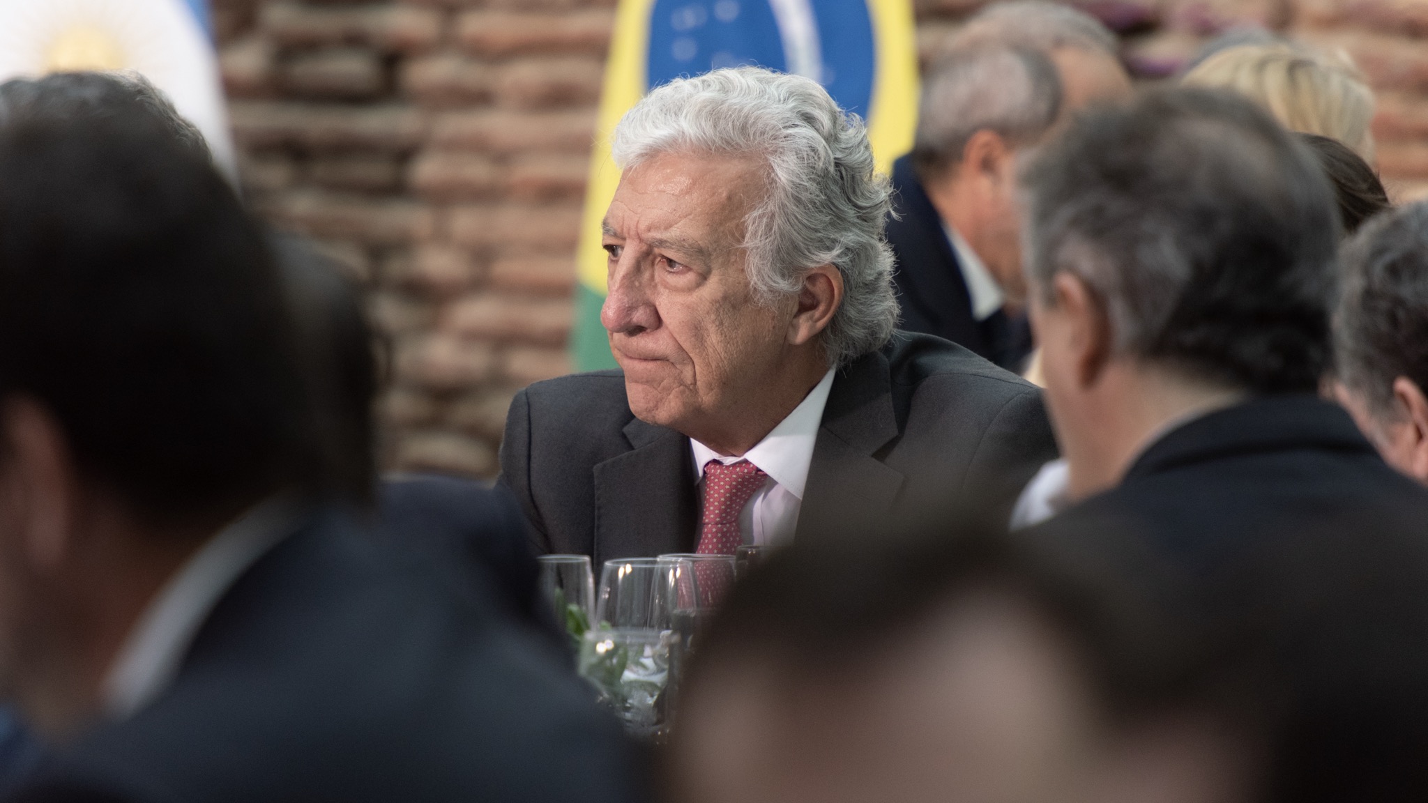 El titular de la AEA Jaime Campos