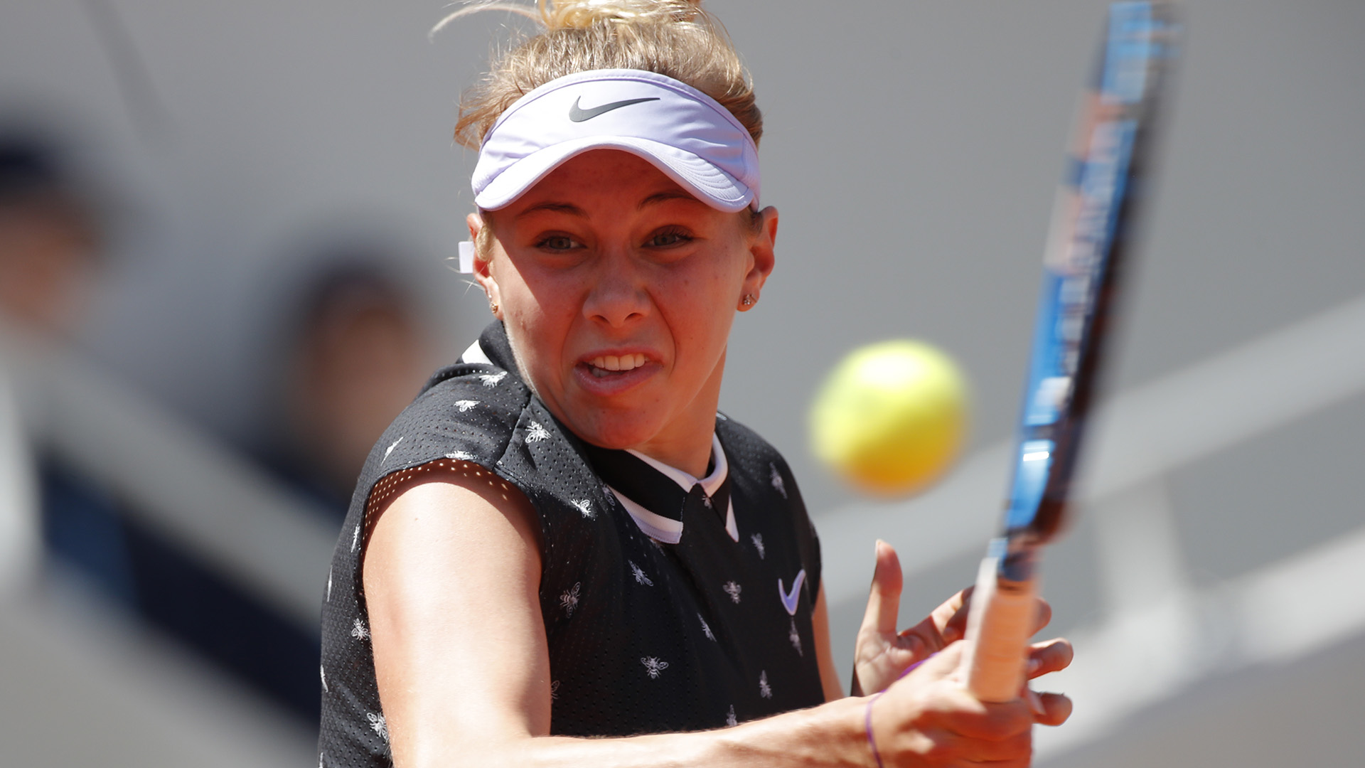 Amanda Anisimova avanzó a las semifinales del segundo Grand Slam del año (Foto: REUTERS/Charles Platiau)