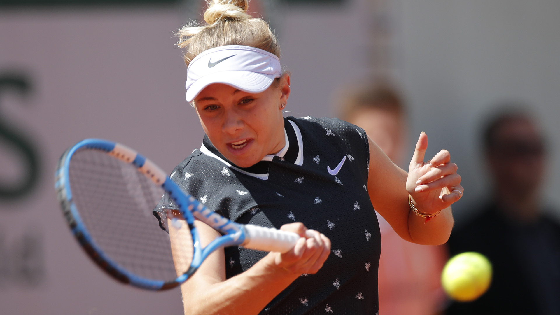 Amanda Anisimova es la gran sensación del torneo parisino (Foto: REUTERS/Charles Platiau)
