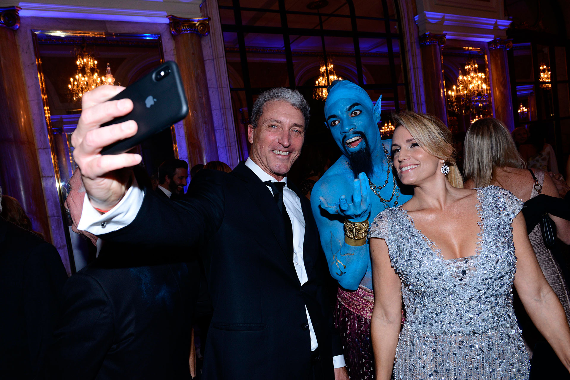 El presidente de la Fundación DAR, José “Pepe” Scioli, y su mujer Érica Blau.