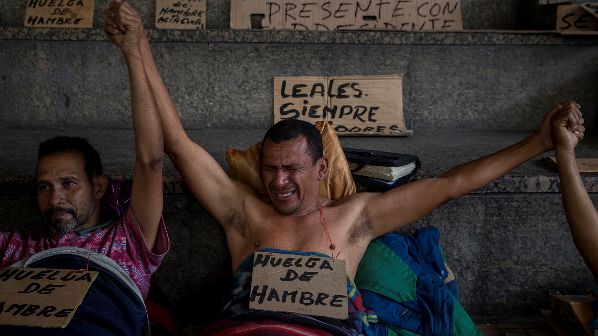 El reclamo se basa en un dinero que el Estado consiguió tras ganar una demanda a Exxon Mobil y que ya le fue entregado a unos 3.000 ex trabajadores en 2016, cuando quedaron exceptuados otros 8.000 que fueron subcontratados para la actividad petrolera en los últimos 30 años (EFE)