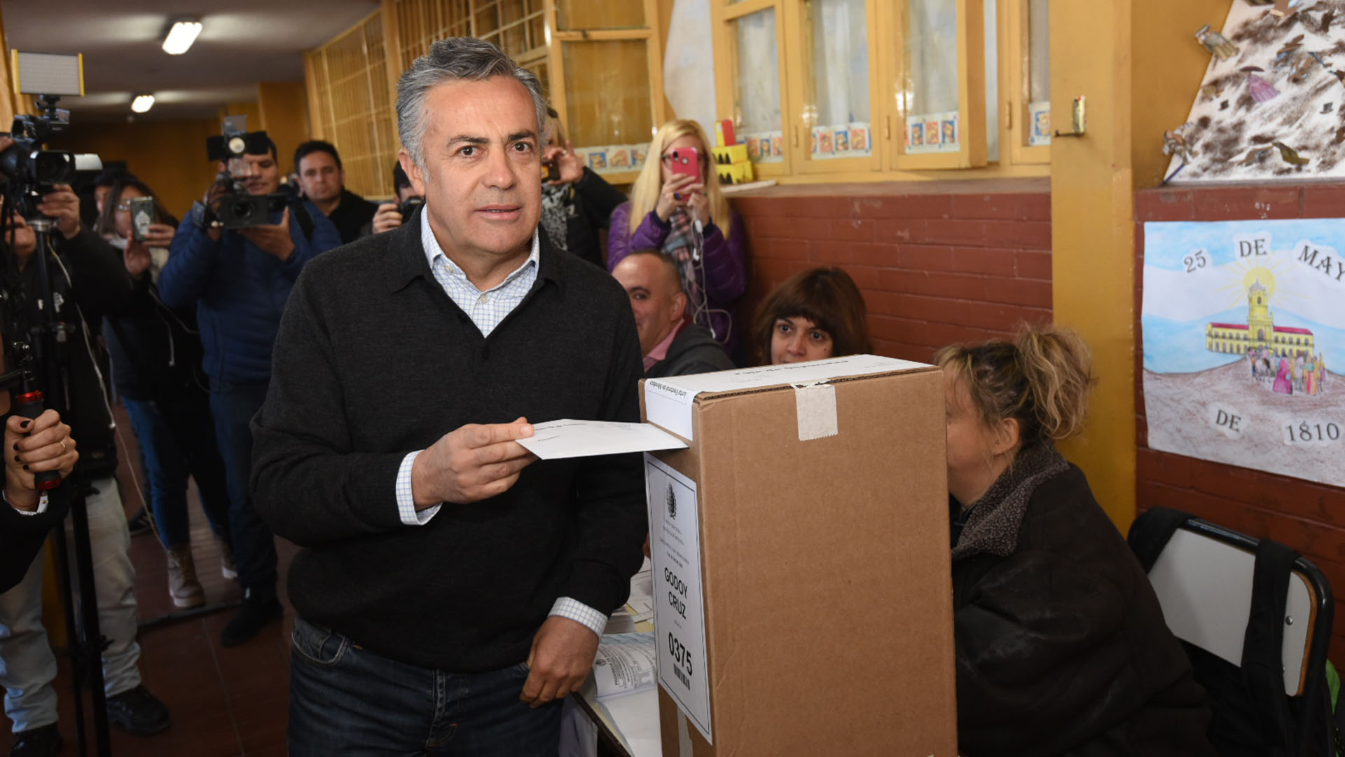 El gobernador de Mendoza, Alfredo Cornejo