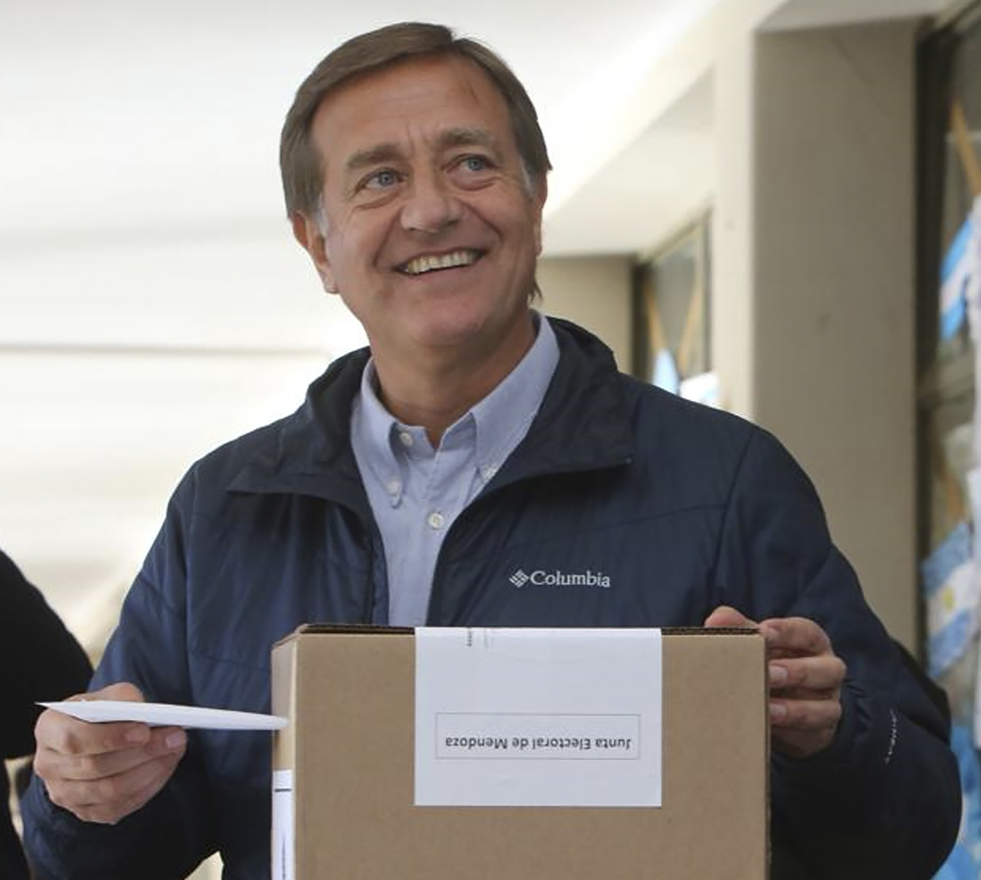 Rodolfo Suarez, precandidato a gobernador de Cambiemos en Mendoza, aliado al actual gobernador Cornejo