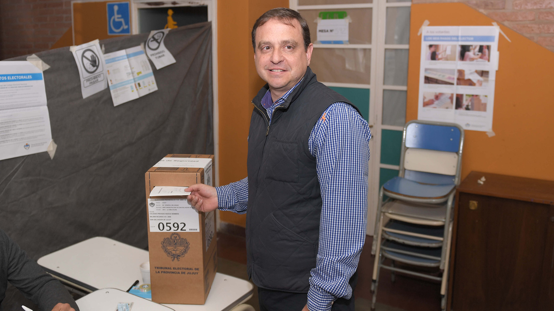 Guillermo Snopek, senador del PJ y candidato a gobernador de Jujuy