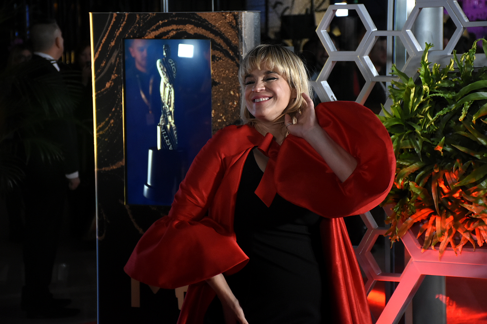 Leticia Brédice, llegó feliz de integrar la terna como Mejor Actriz Protagónica de Unitario y/o Miniserie por El Lobista…¡y se llevó la estatuilla!