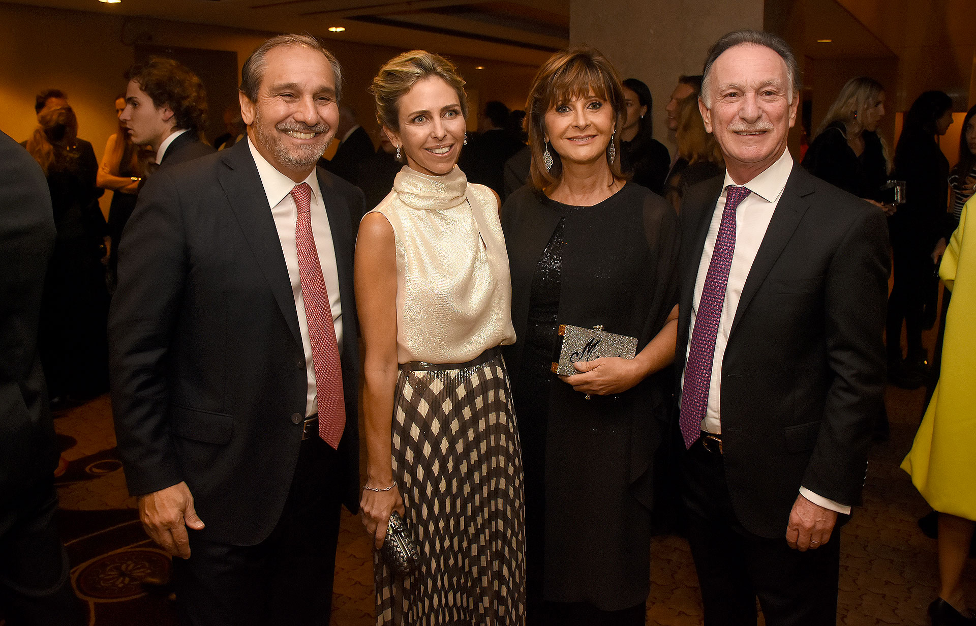 Nicolás Caputo, Mariana Bagó, Myriam Levy y Gustavo Weiss