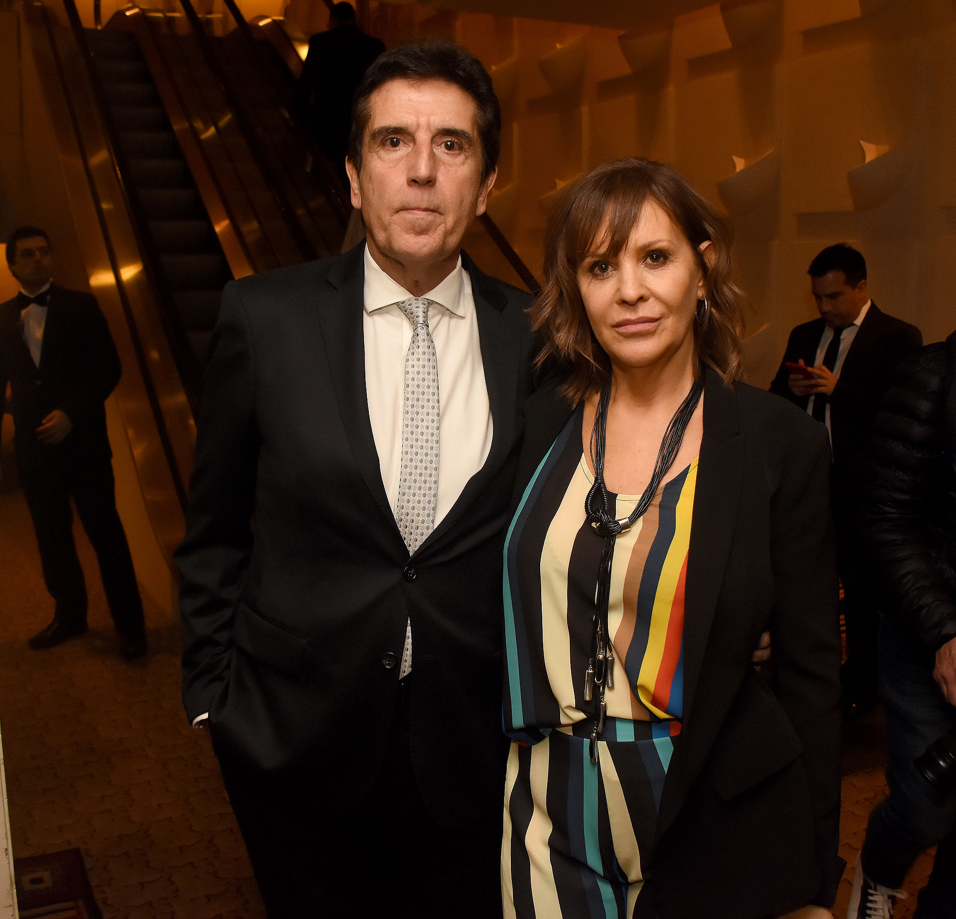 Carlos Melconian y su mujer