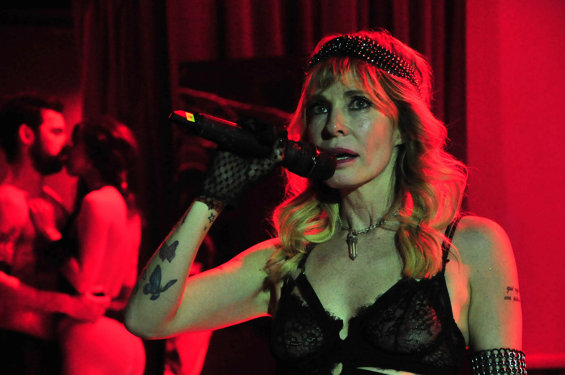 Gloria Carra es quien lidera este curioso show