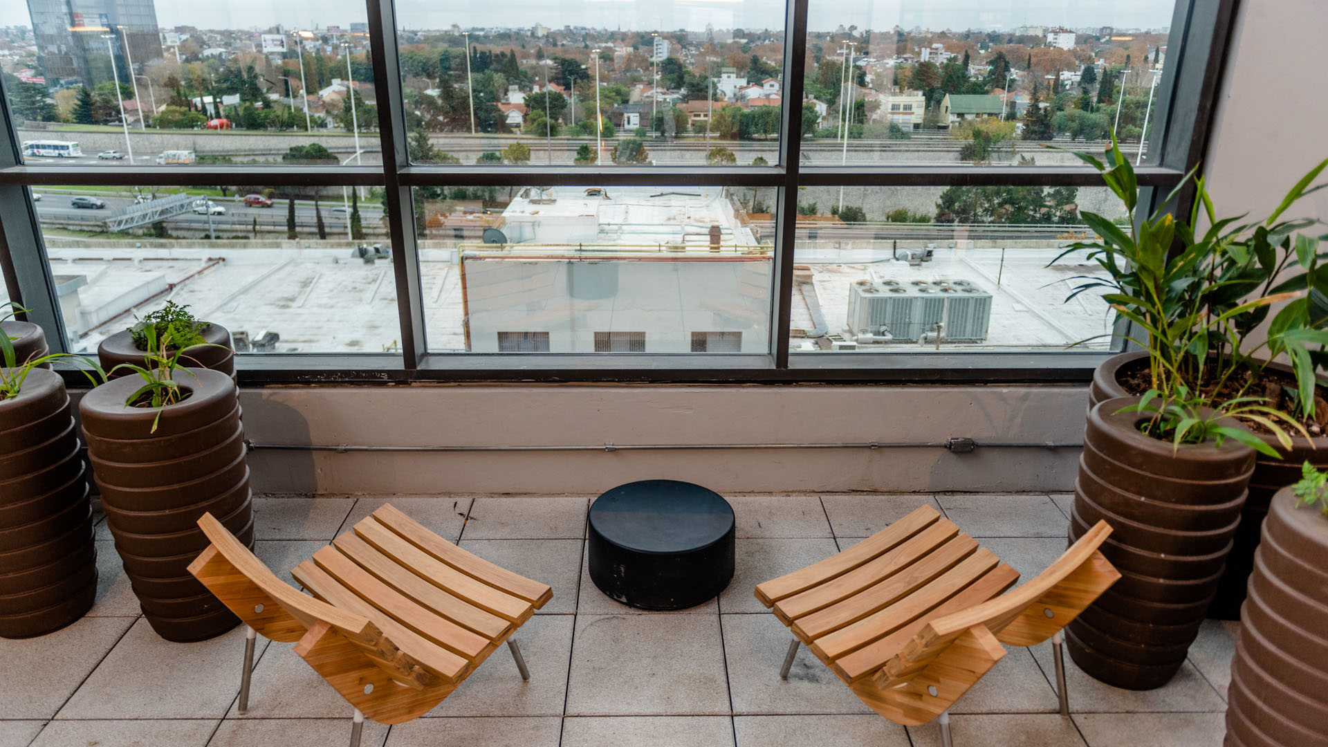 El nuevo edificio también ofrece una vista panorámica de la ciudad