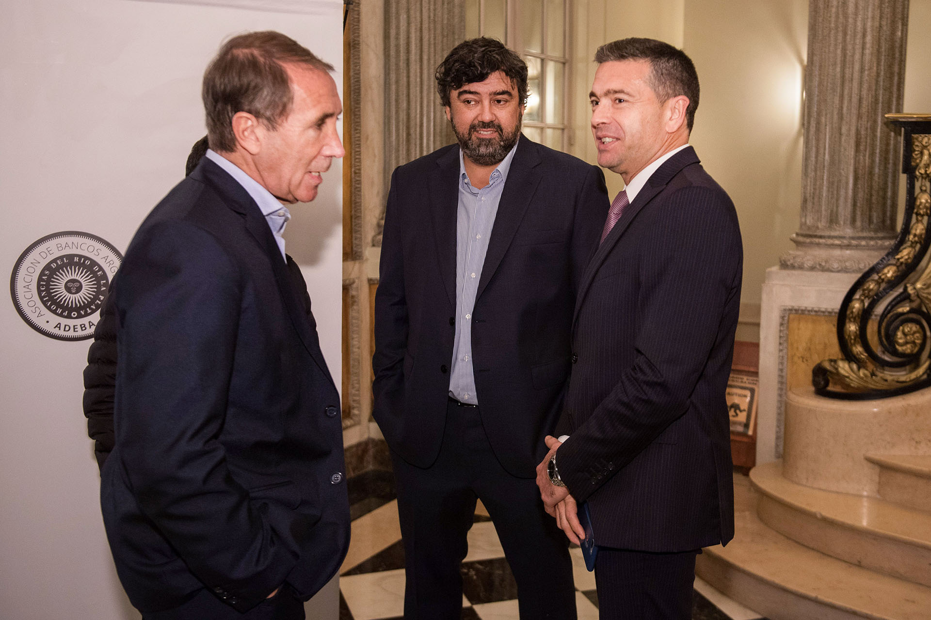Carlos Arbía, Juan Cruz Ávila y Pablo Rossi