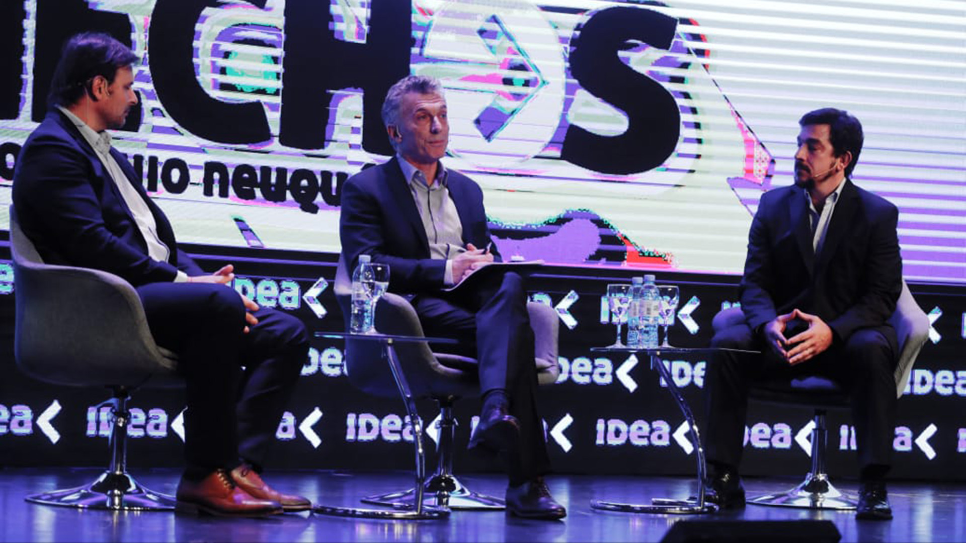 Gastón Remy, Mauricio Macri y Federico Procaccini