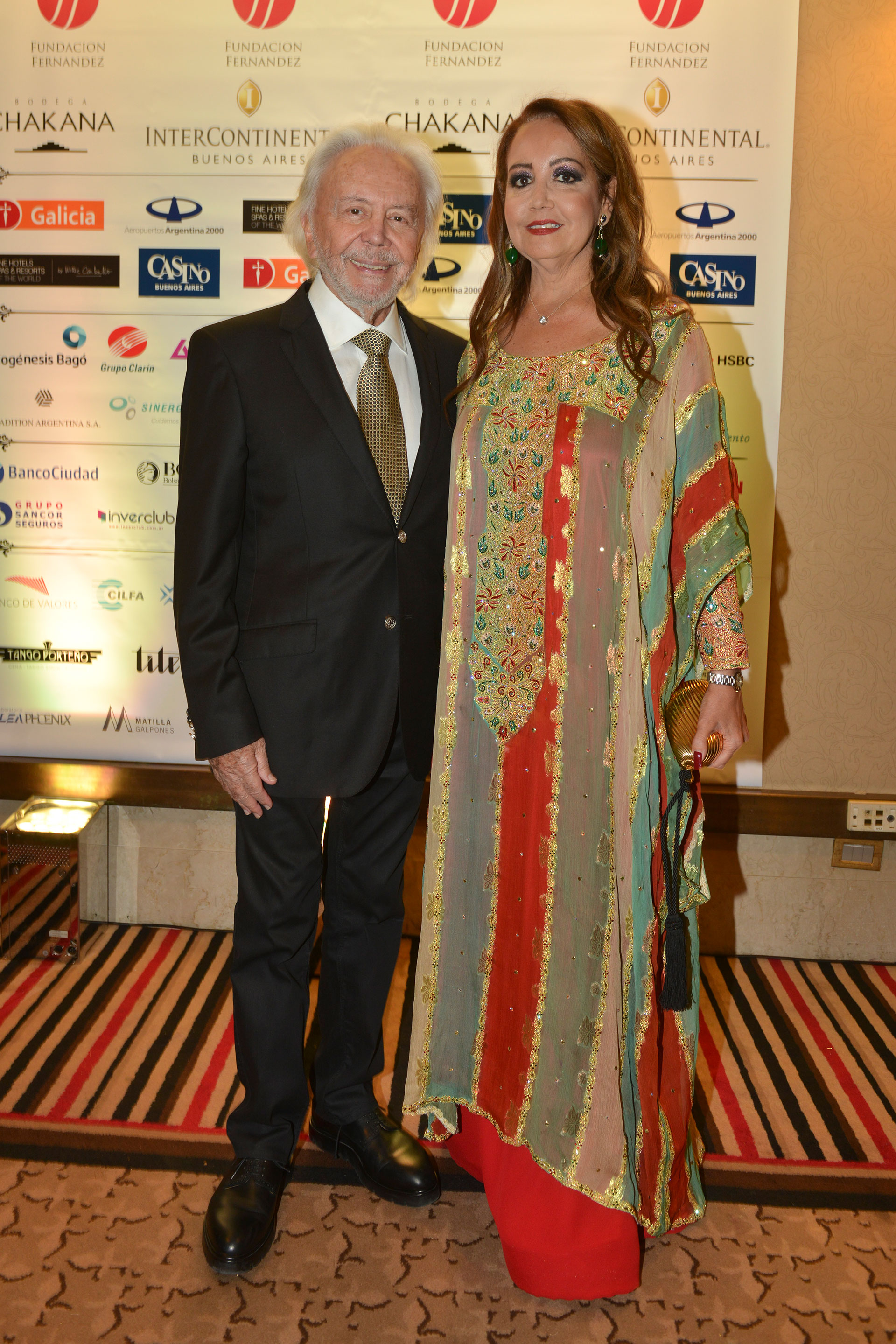 Guido Parisier y Mónica Parisier, presidente de Make-A-Wish Argentina.