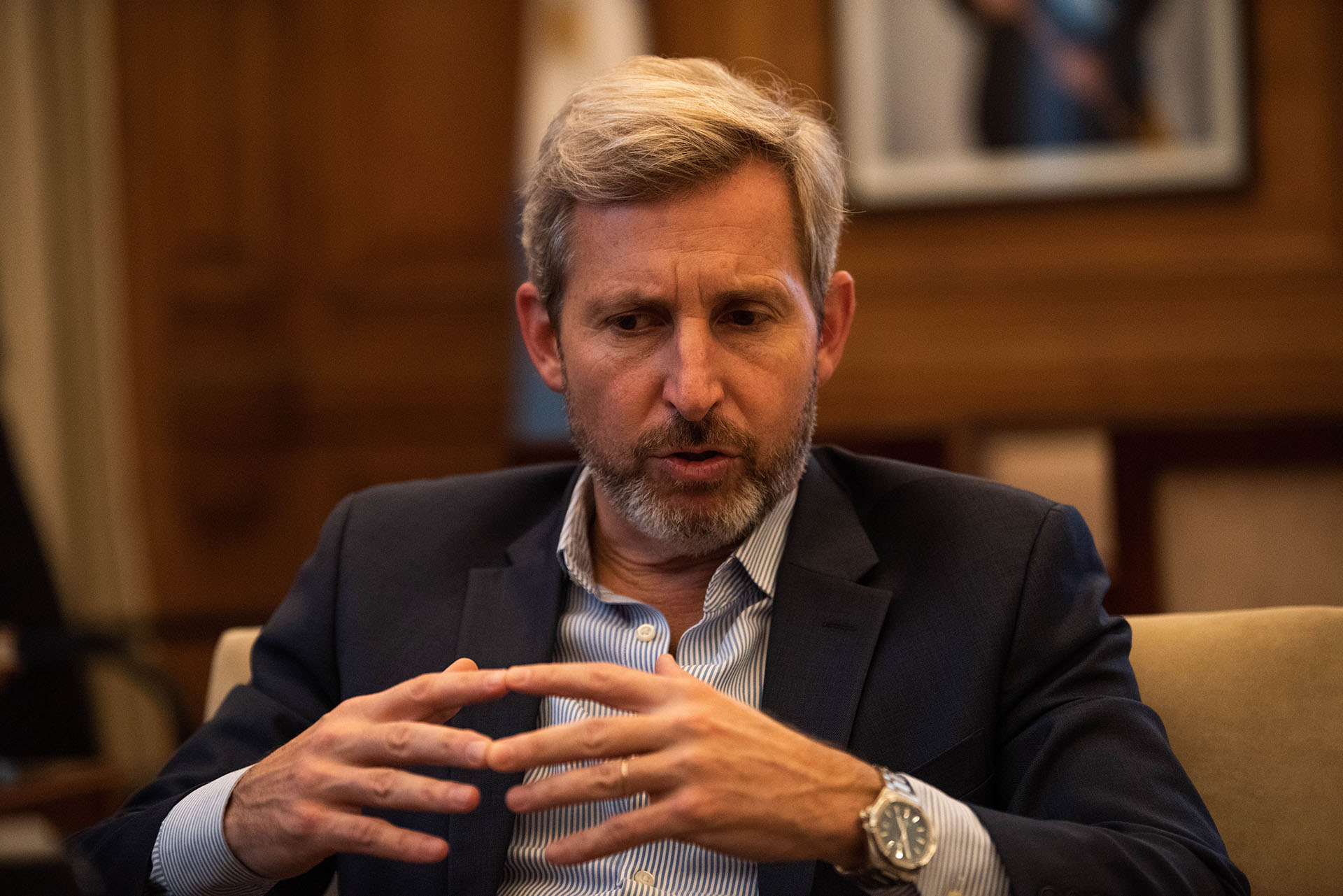 Ministro Rogelio Frigerio (Franco Fafasuli)