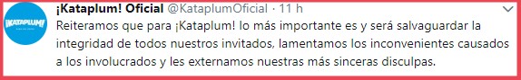 El parque de diversiones explicó que el incidente no pasó a mayores y que los ocupantes del juego se encuentran fuera de peligro (Foto: Twitter)