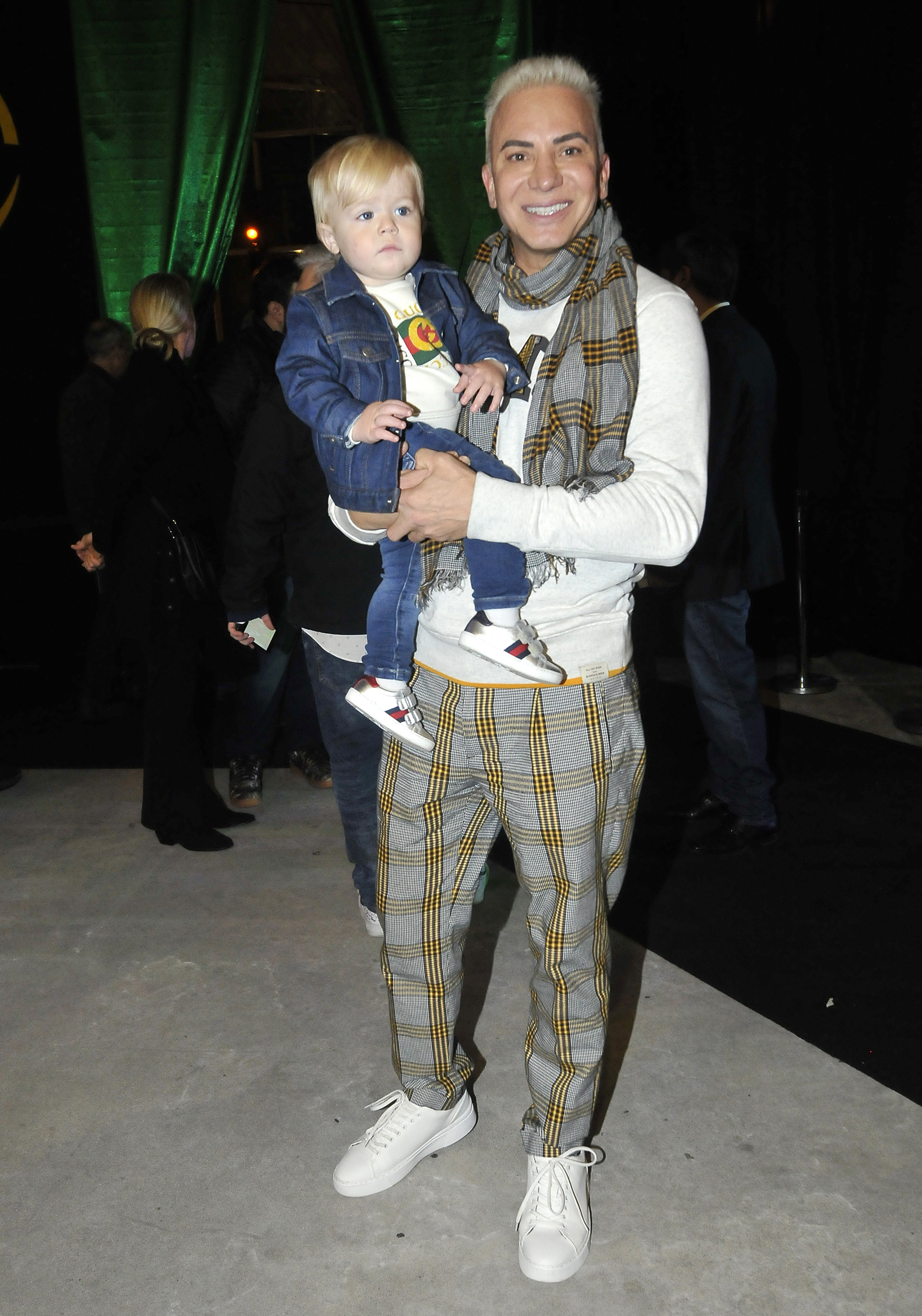 Flavio Mendoza y su hijo, Dionisio