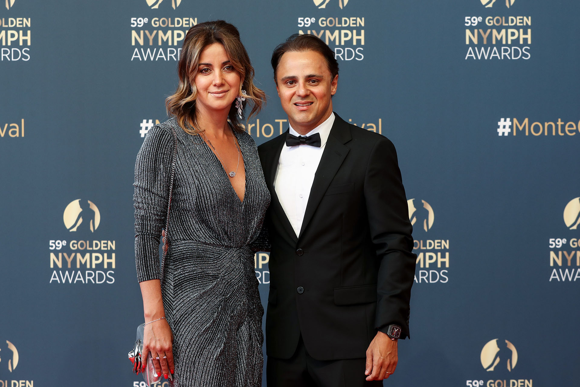 Felipe Massa y su mujer Anna Rafaela