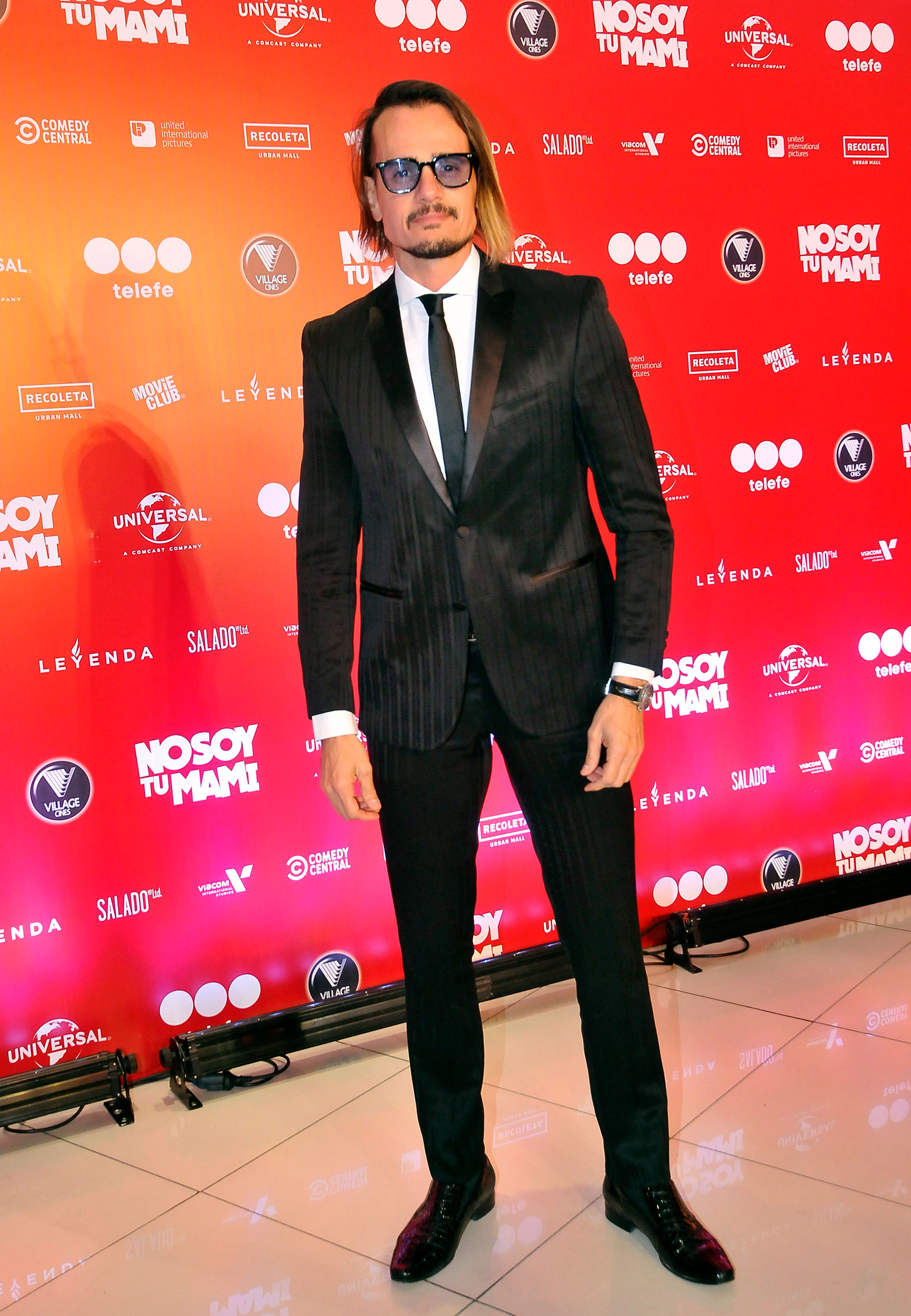 Christian Sancho, con un look elegante