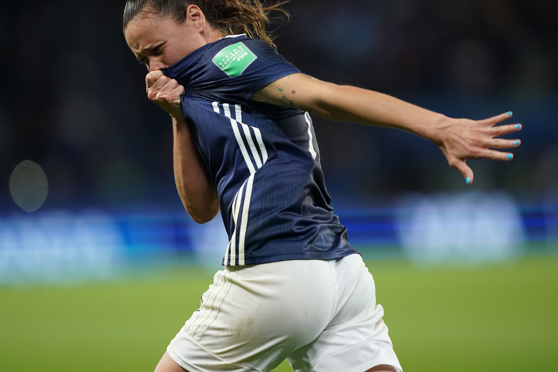 Florencia Bonsegundo marcó de penal el gol de la hazaña