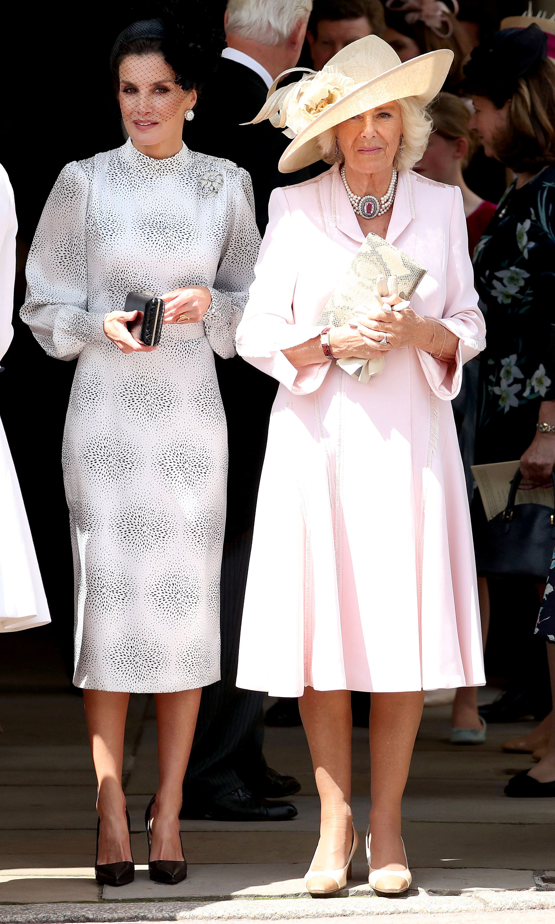 Letizia y Camila de Cornwall