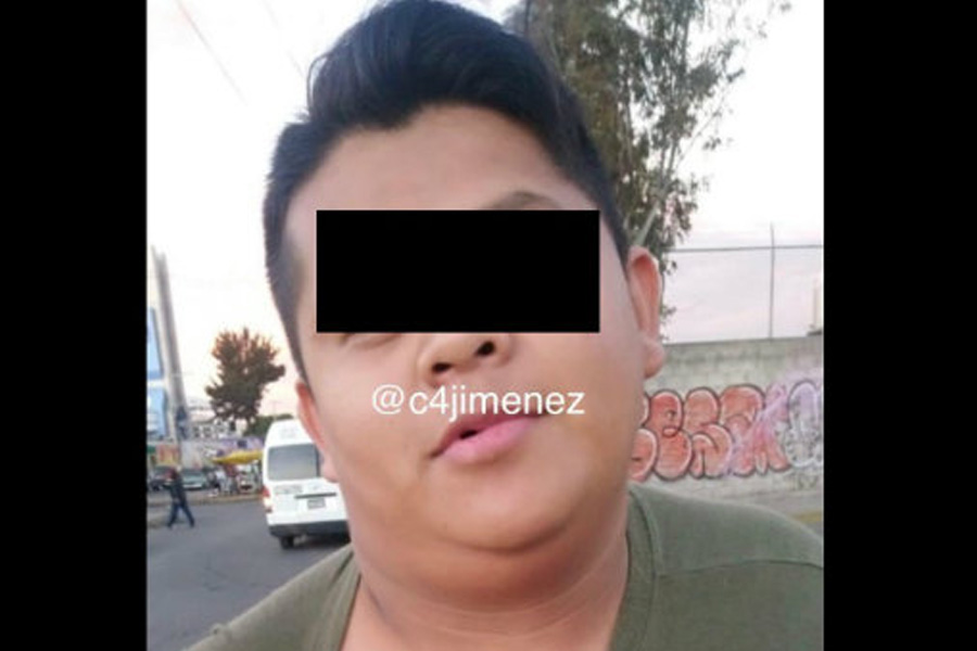 En la madrugada del 29 de enero se trasladaba el presunto violador, pero hombres en varios vehículos trataron de liberarlo (Foto: Twitter/ C4Jimenez)