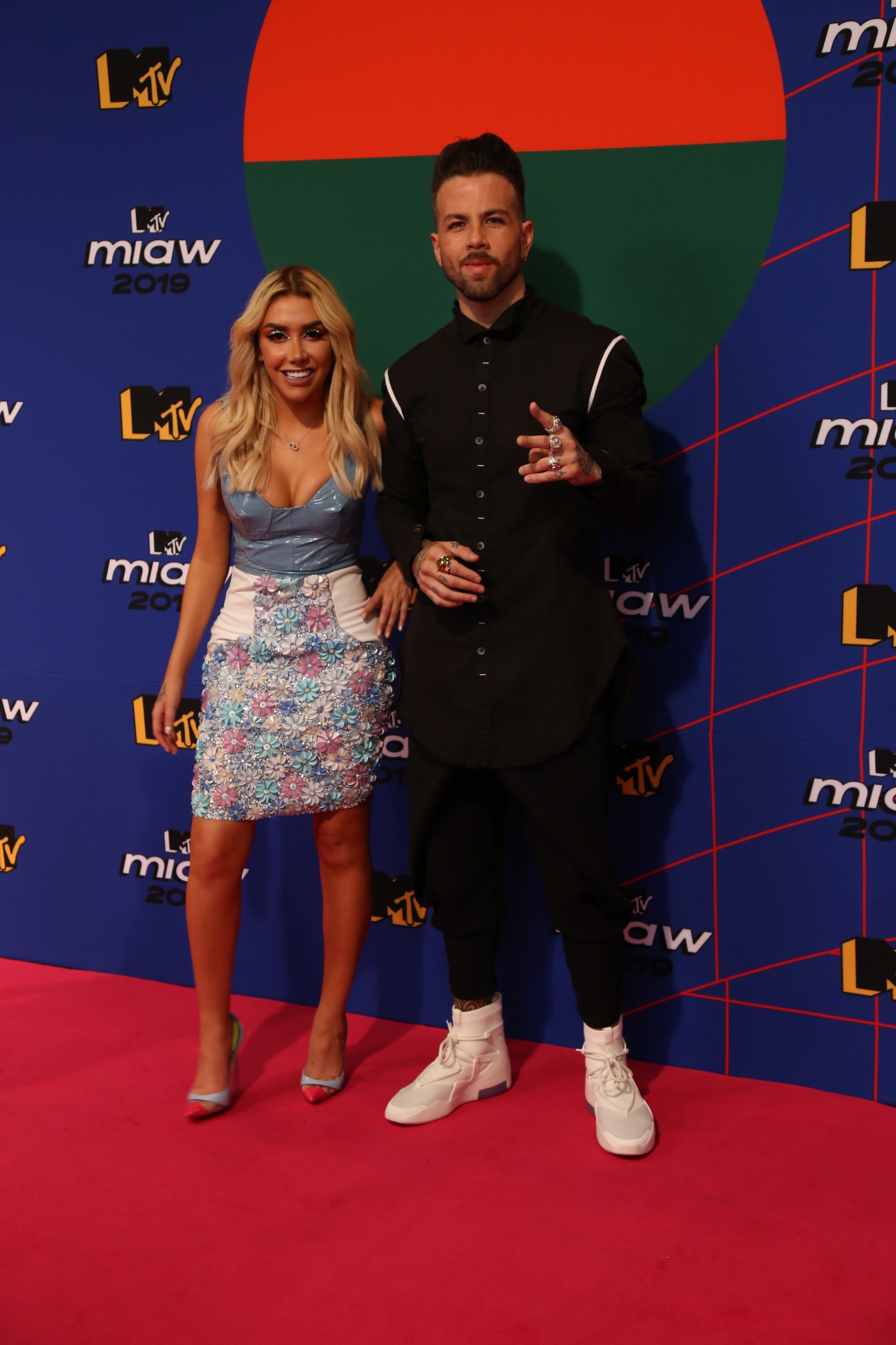 Karime y Tadeo de Acapulco Shore (Foto: Juan Vicente Manrique/Infobae)
