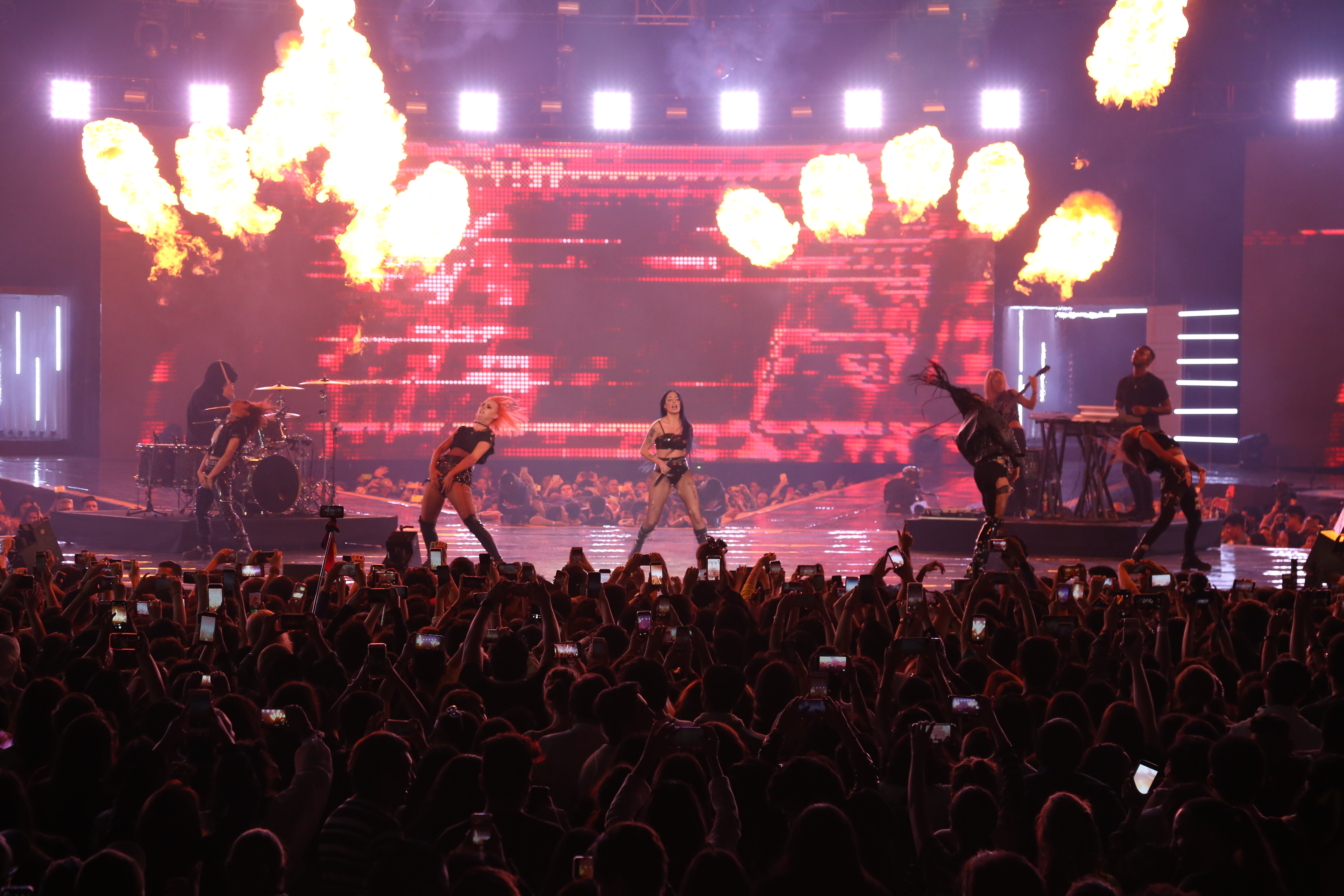 Halsey (Foto: Juan Vicente Manrique/Infobae)