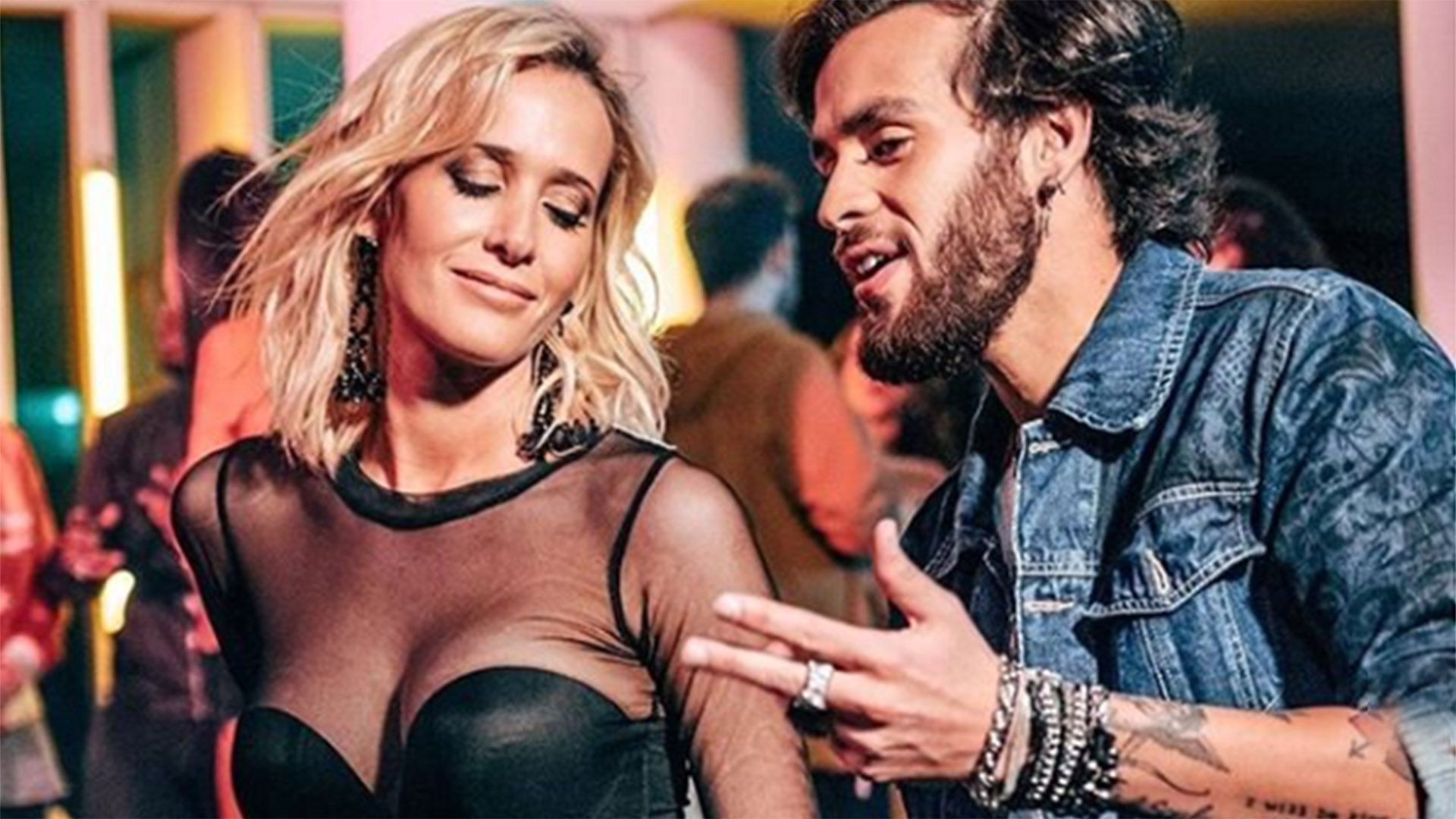 Somos novios: Julieta Prandi con Matías Zanuzzi, a quien acaba de presentar como su pareja. Es músico y tiene 21 años, 17 menos que ella (Foto: Instagram)