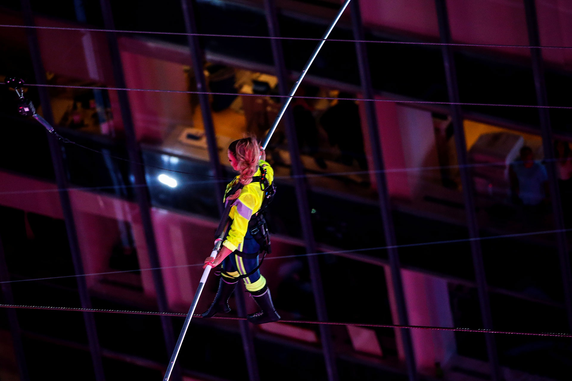 En 2017, la equilibrista Lijana Wallenda sufrió un accidente casi fatal a raíz del cual se rompió casi todos los huesos del rostro.