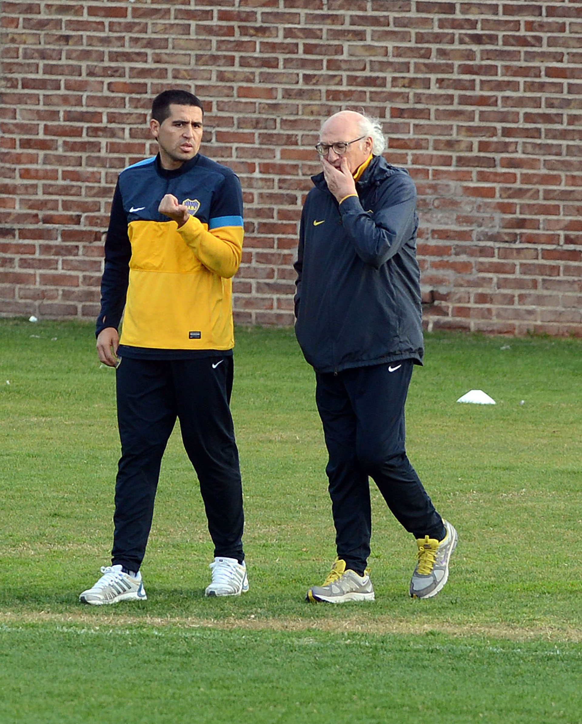 Junto a Carlos Binachi, su gran mentor (NA)