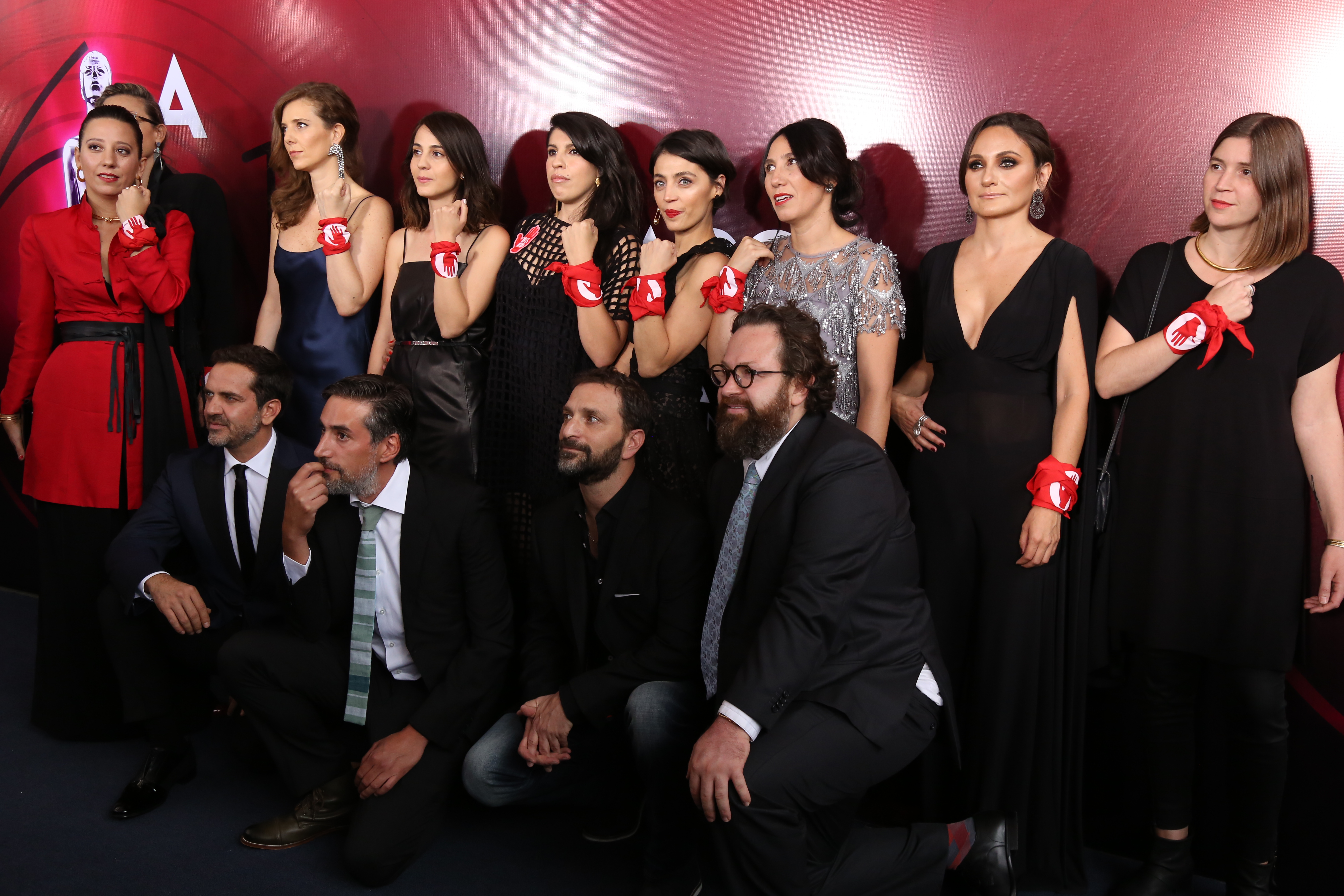 Elenco Las niñas bien (Foto: Juan Vicente Manrique/Infobae)