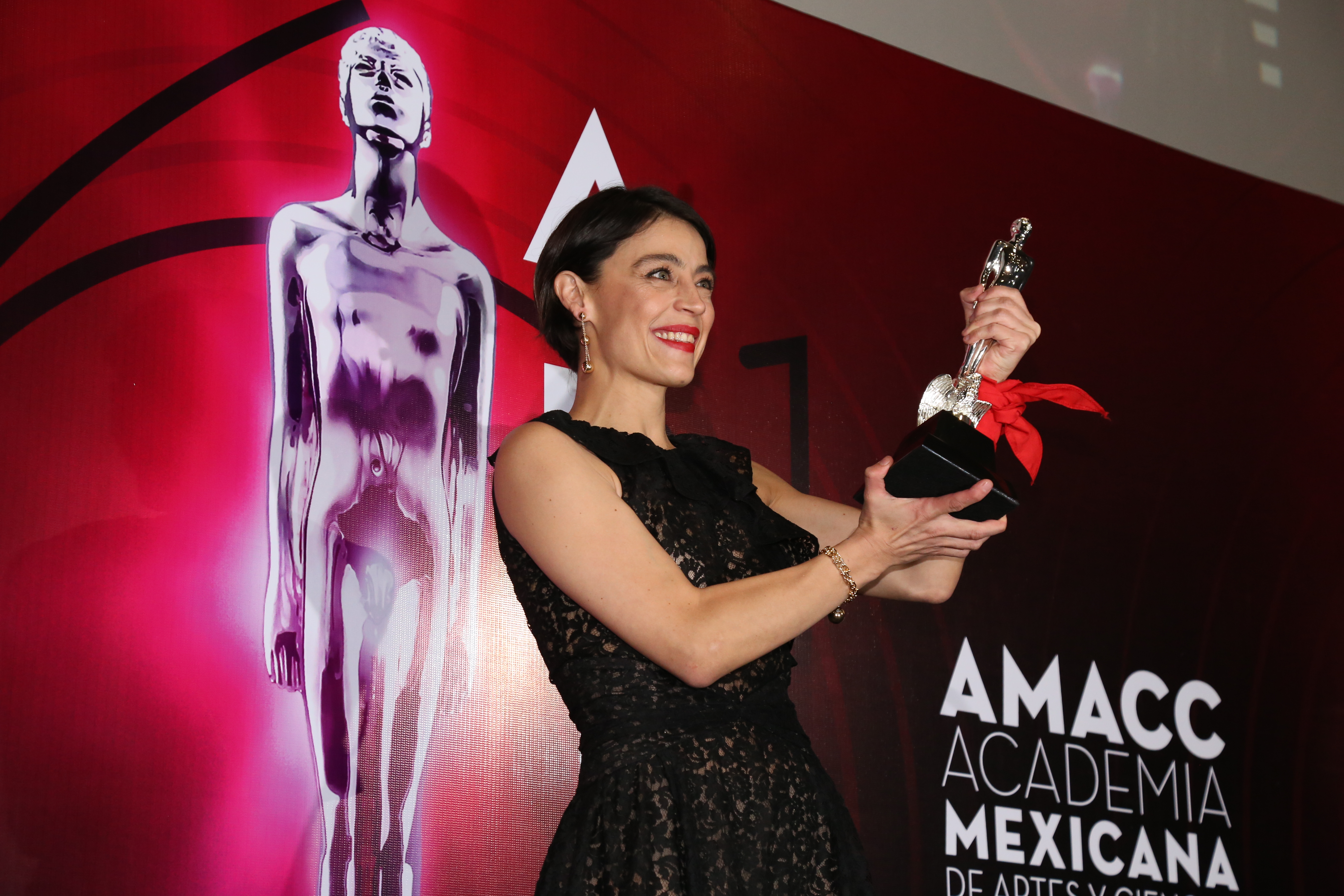 Ilse Salas, mejor actriz (Foto: Juan Vicente Manrique/Infobae)