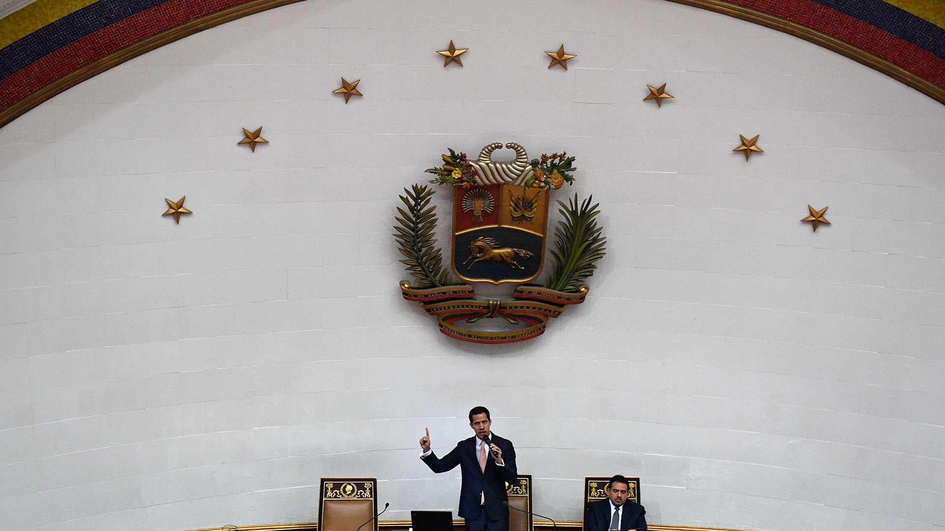 La Asamblea Nacional votará el reingreso de Venezuela al TIAR (Photo by Federico PARRA / AFP)