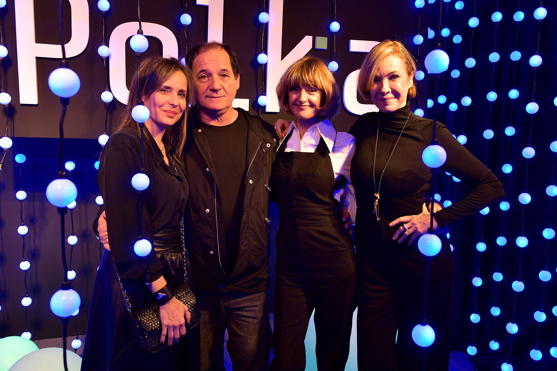 Gabriela Toscano, Julio Chávez, Carola Reyna e Inés Estévez