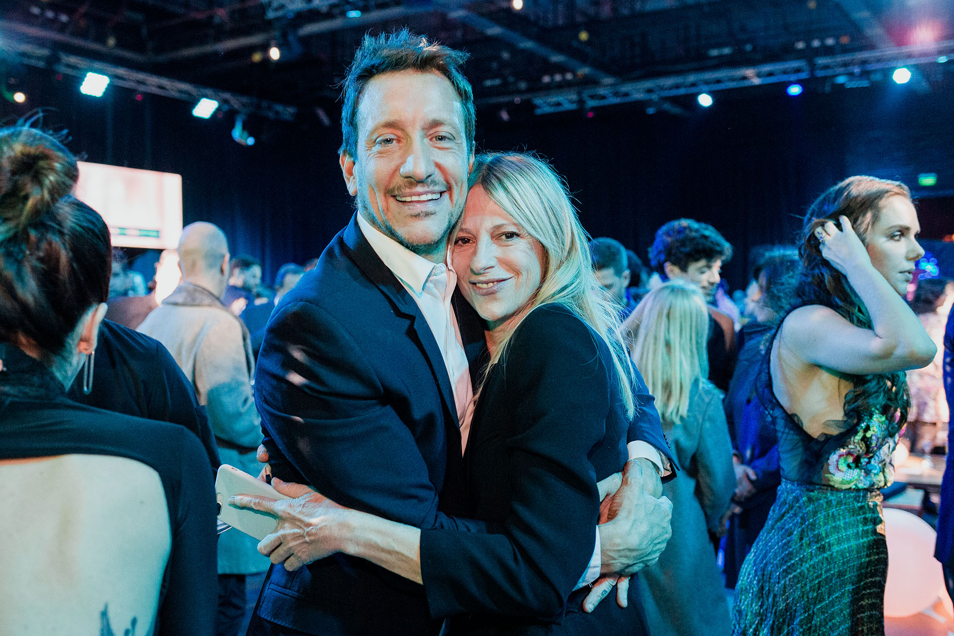 Nico Vázquez y Claudia Fontán