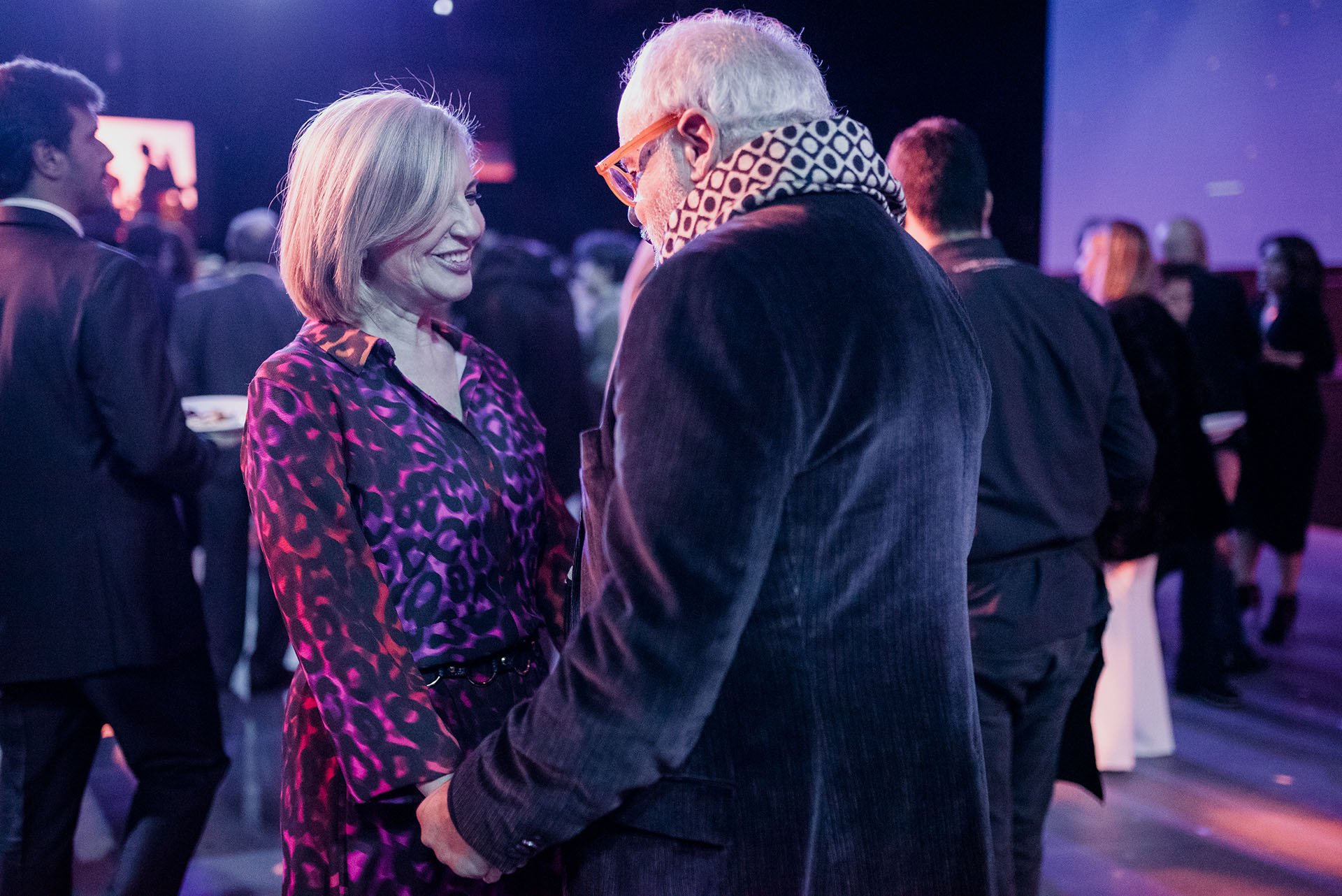 Mercedes Morán y Juan Leyrado