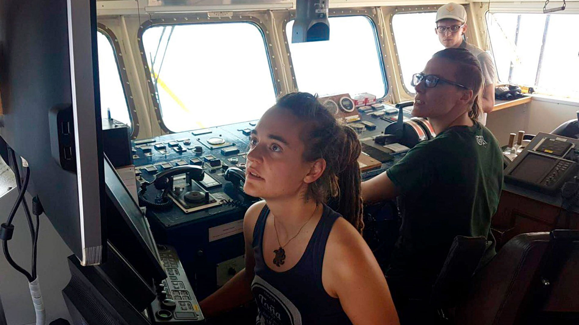 La capitana del barco Sea Watch 3, la alemana Carola Rackete (EFE)