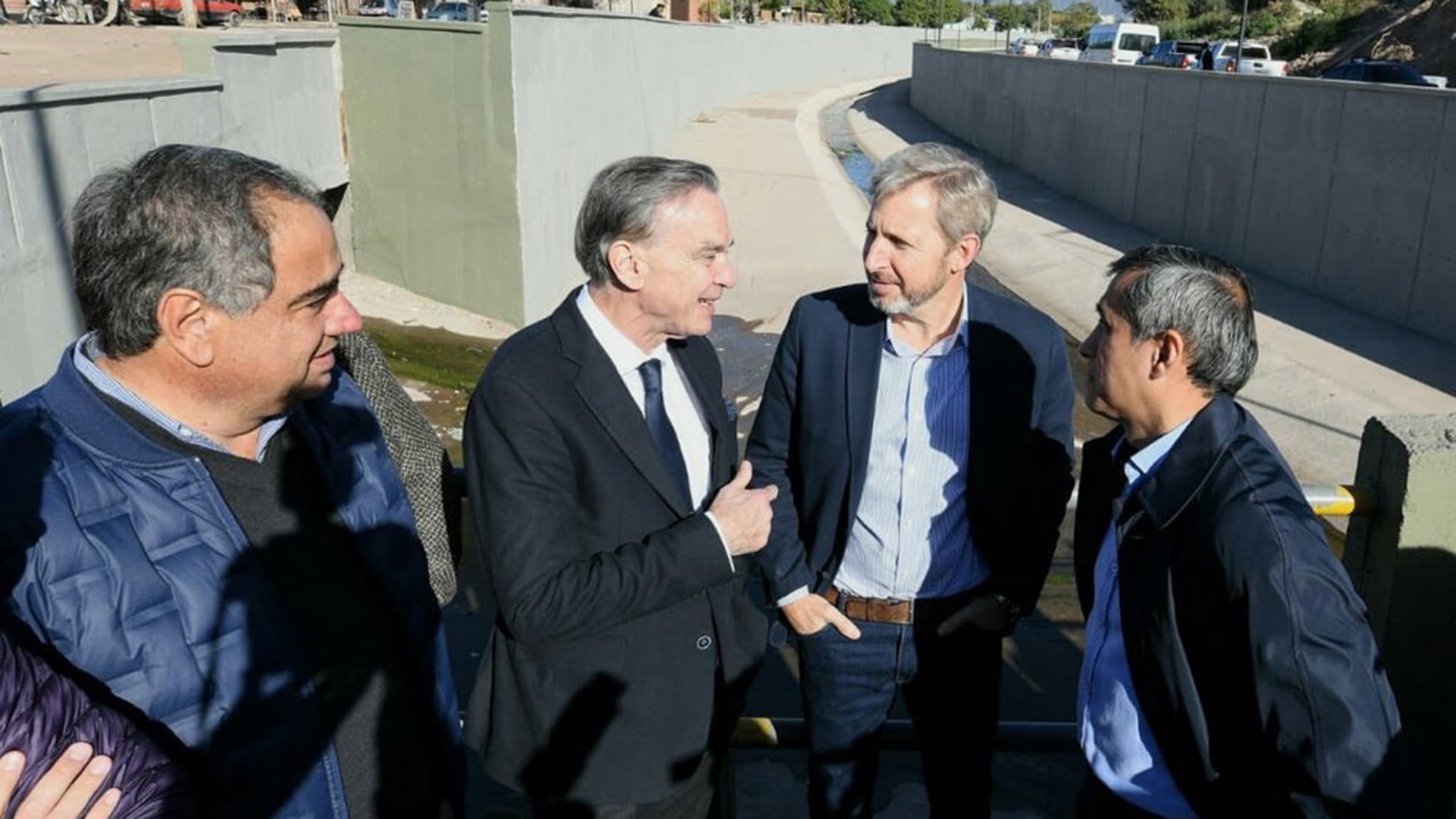 Pichetto junto al ministro Rogelio Frigerio (@MiguelPichetto)