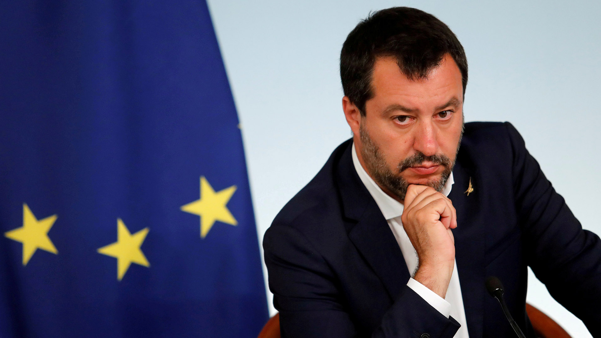 El ministro antiinmigración, Matteo Salvini (REUTERS/Remo Casilli TPX IMAGES OF THE DAY – RC19CD967310/File Photo)