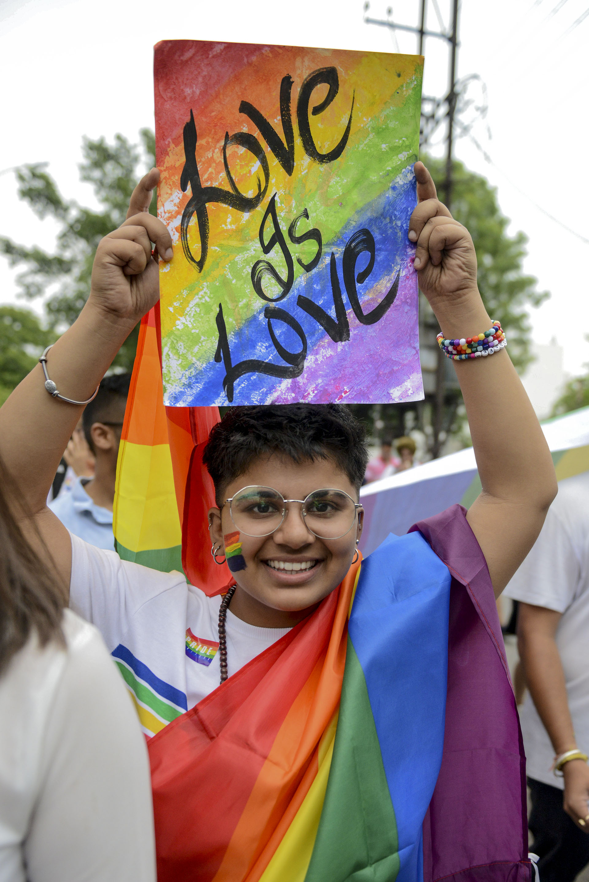 En India se hizo el desfile del Gay Parade el 23 de junio