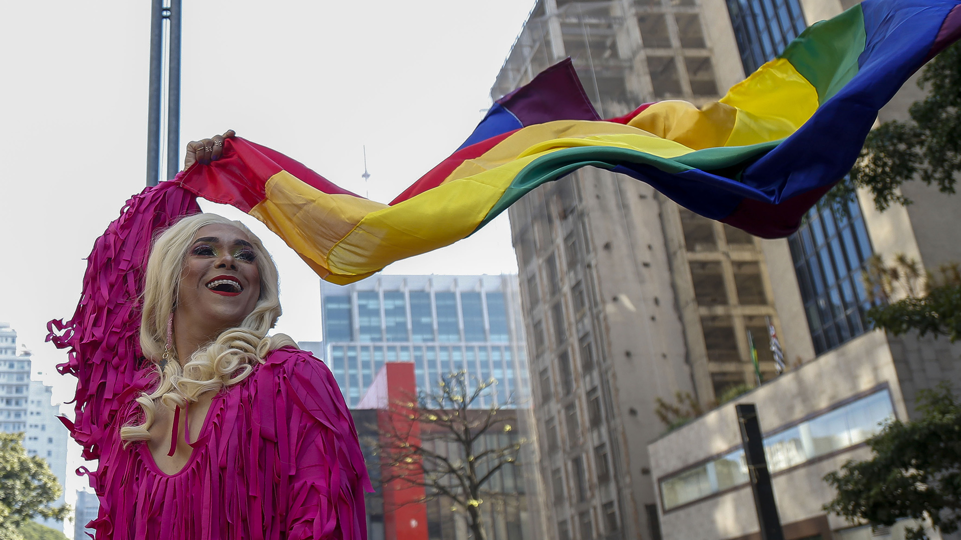El tema de este año del desfile fue “Los 50 años de Stonewall”. Las drag queens en Sao Paulo en Brasil fueron las grandes protagonistas del desfiles del Orgullo Gay del 2019