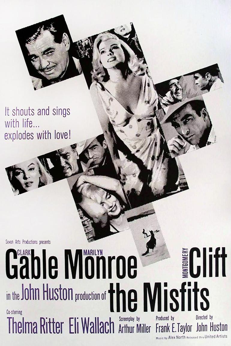 Poster de “The Misfits”