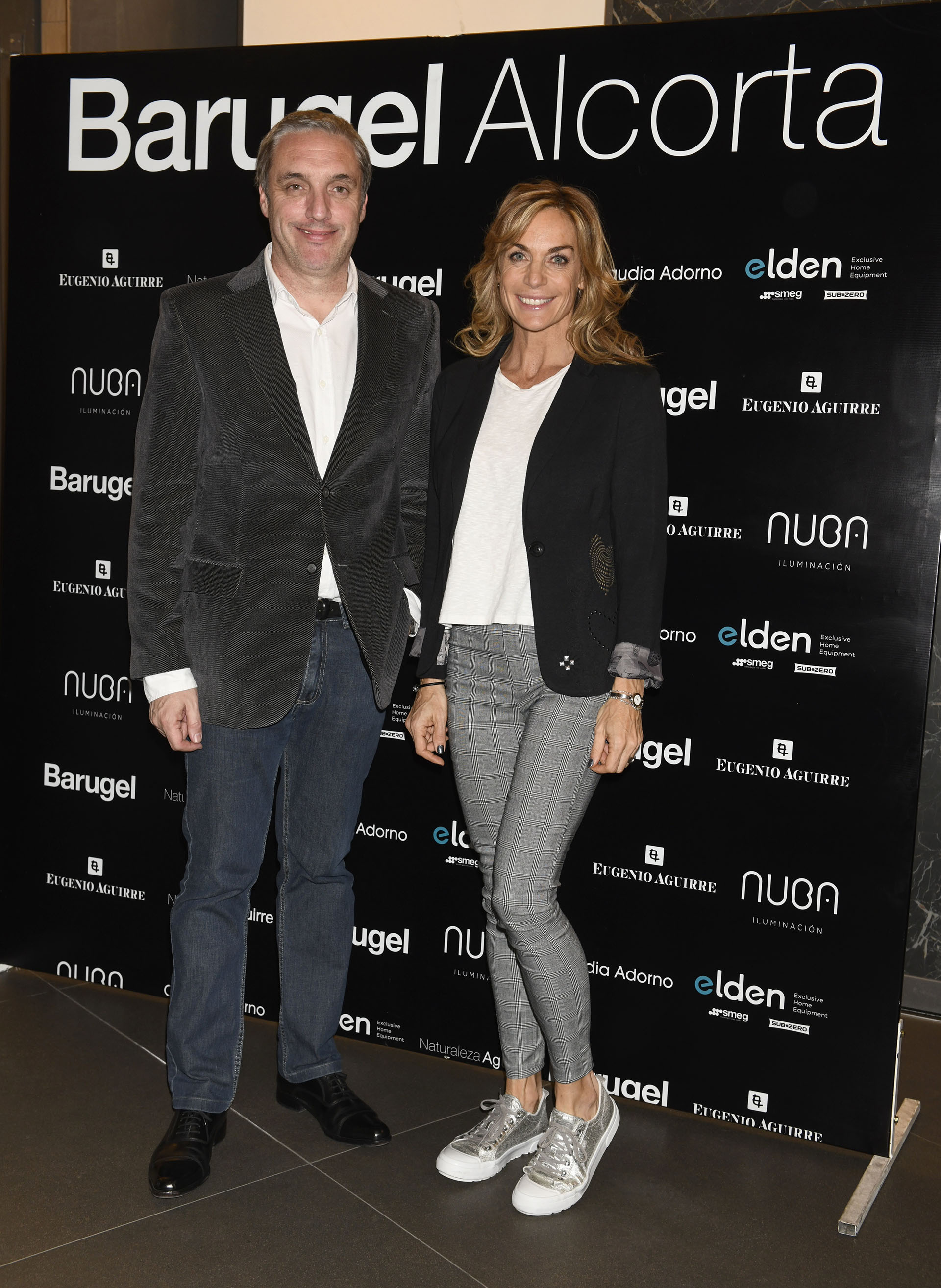Cristian Basualdo, gerente general de la marca, y Paula Trapani
