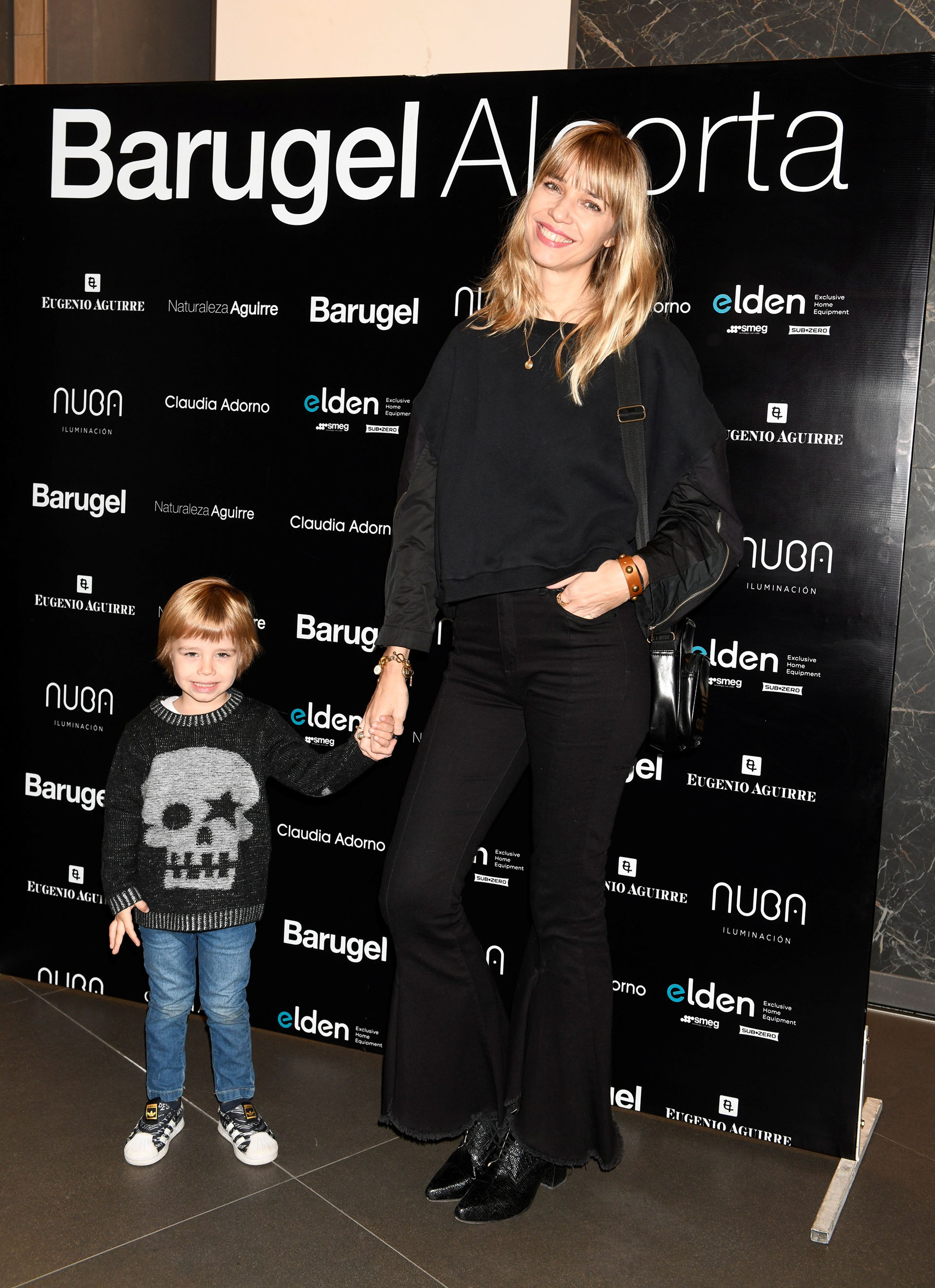 Lorena Ceriscioli y su hijo, Gennaro