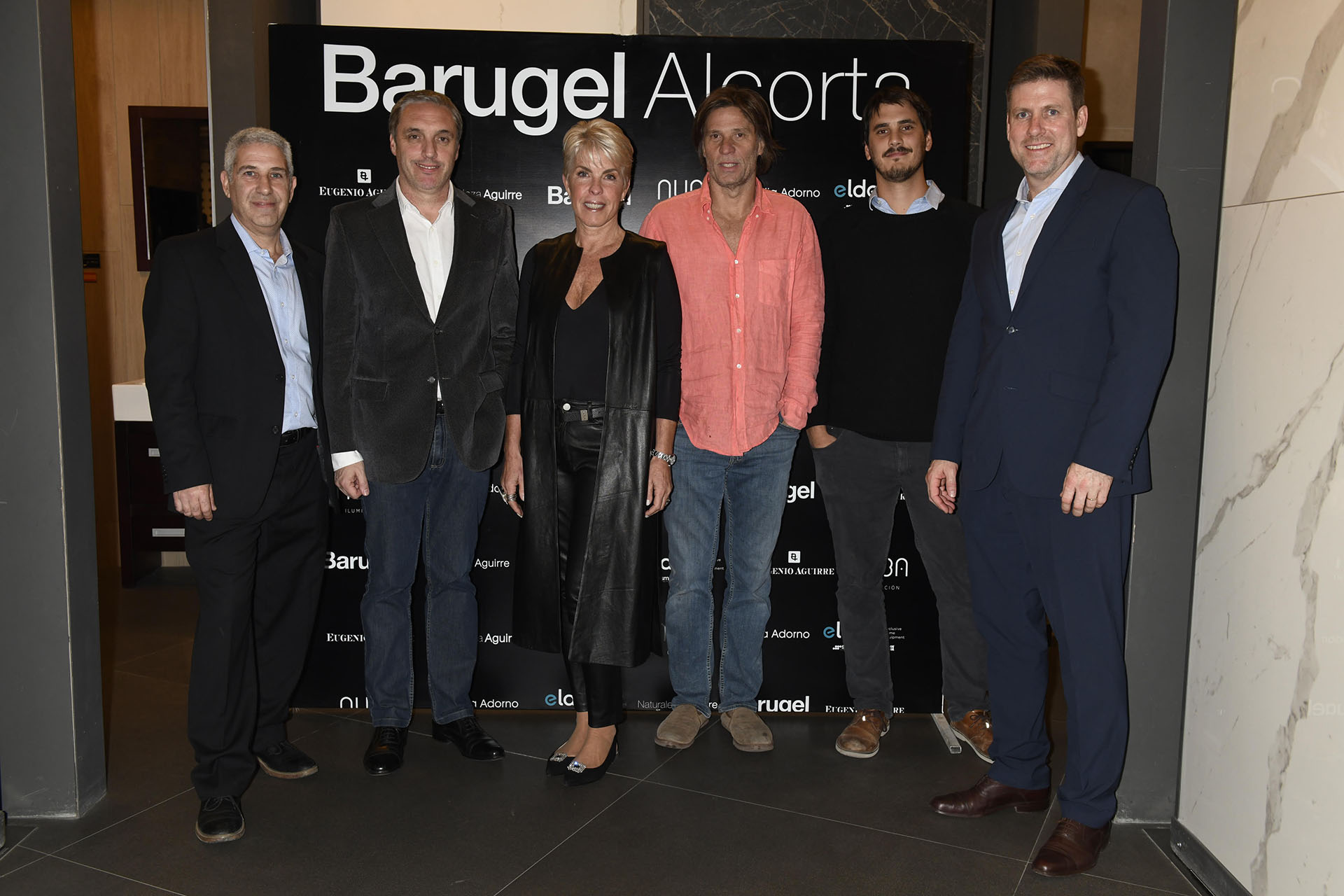 Juan Ignacio Tilbe, Cristian Basualdo, Claudia Adorno, Eugenio Aguirre, Nicolás Díaz Bobillo y Paul Hartley