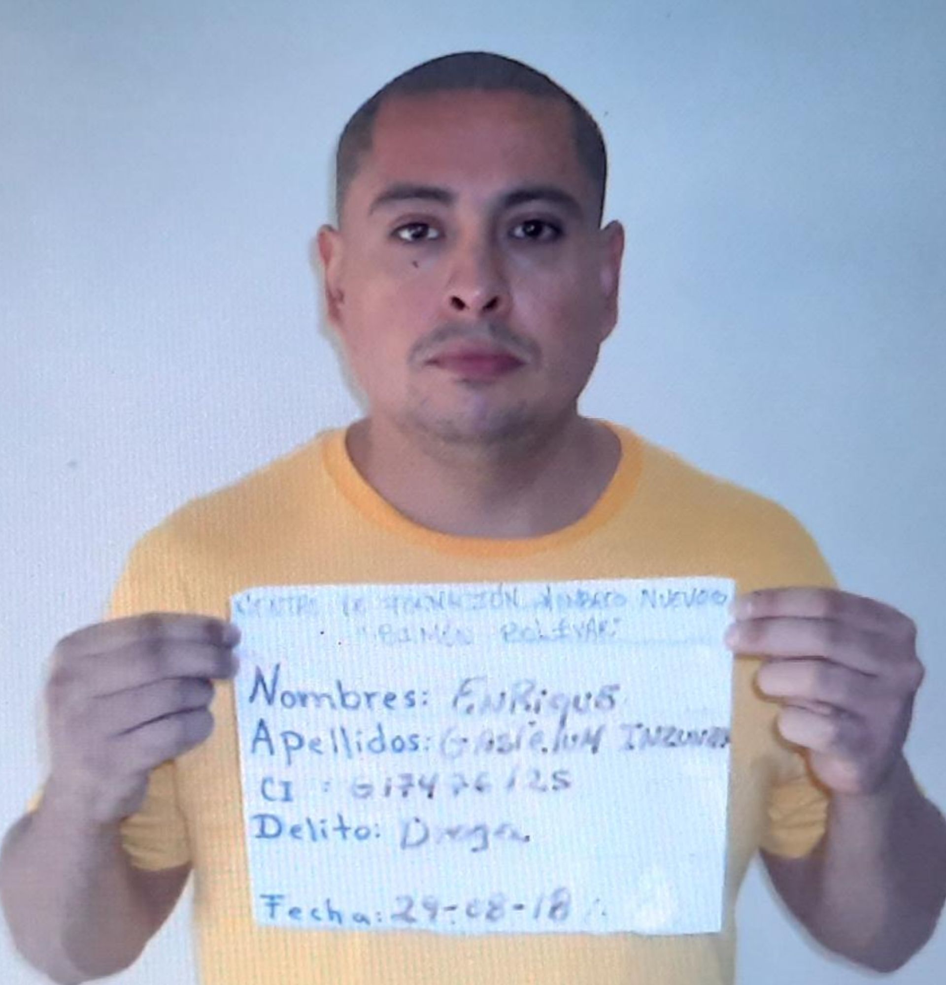 Enrique, uno de los narcos mexicanos que huyeron de prisión en el país sudamericano (Foto: Twitter)