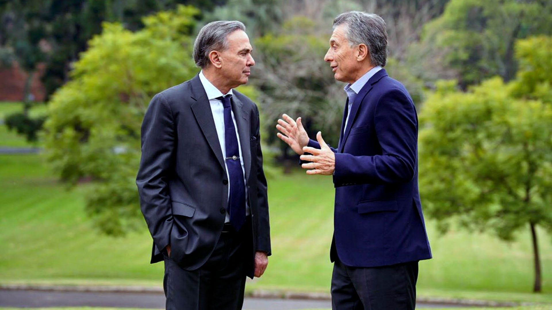 Mauricio Macri y Miguel Ángel Pichetto